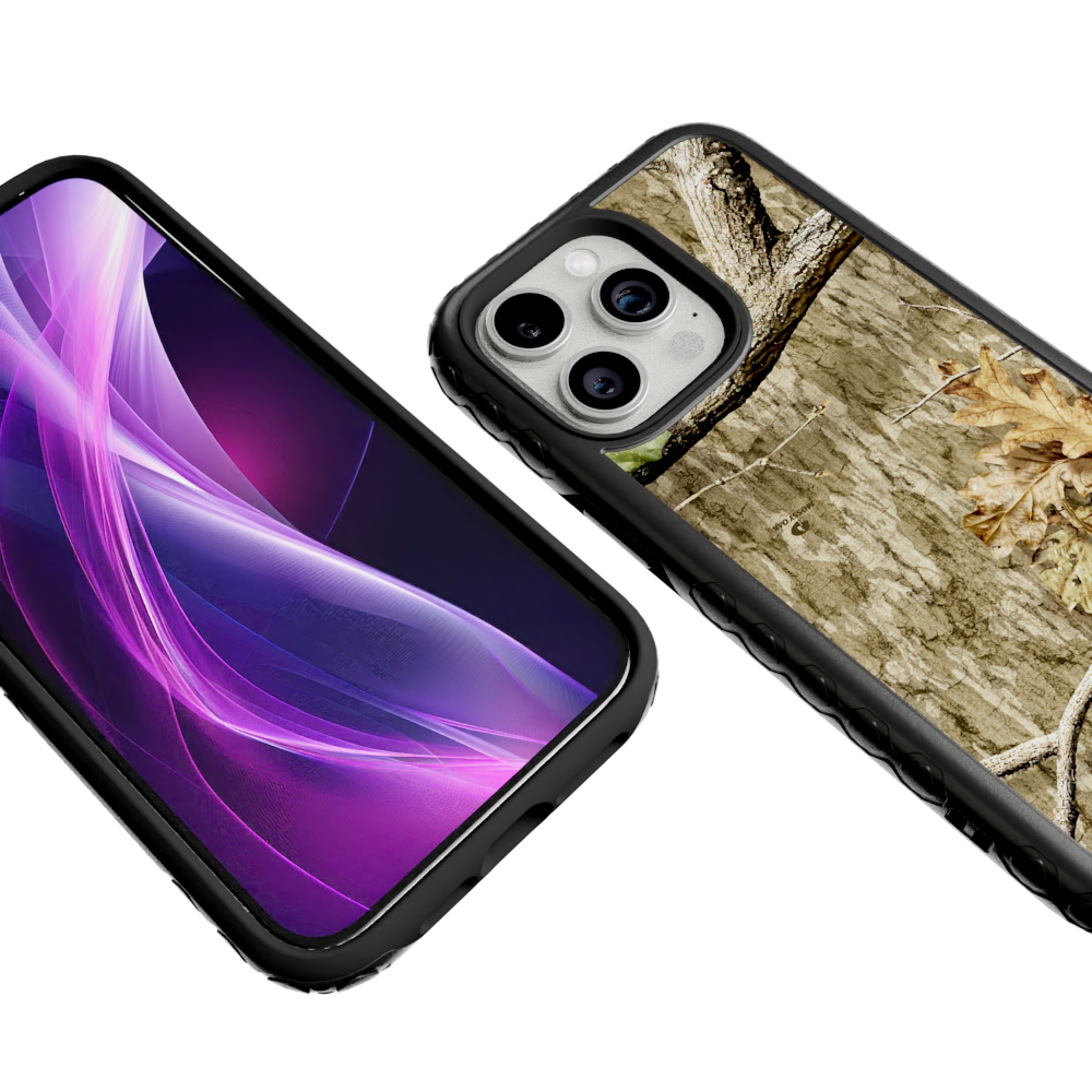 Mossy Oak Fortitude for Apple iPhone 14 Pro Max - Country Roots Onyx Black