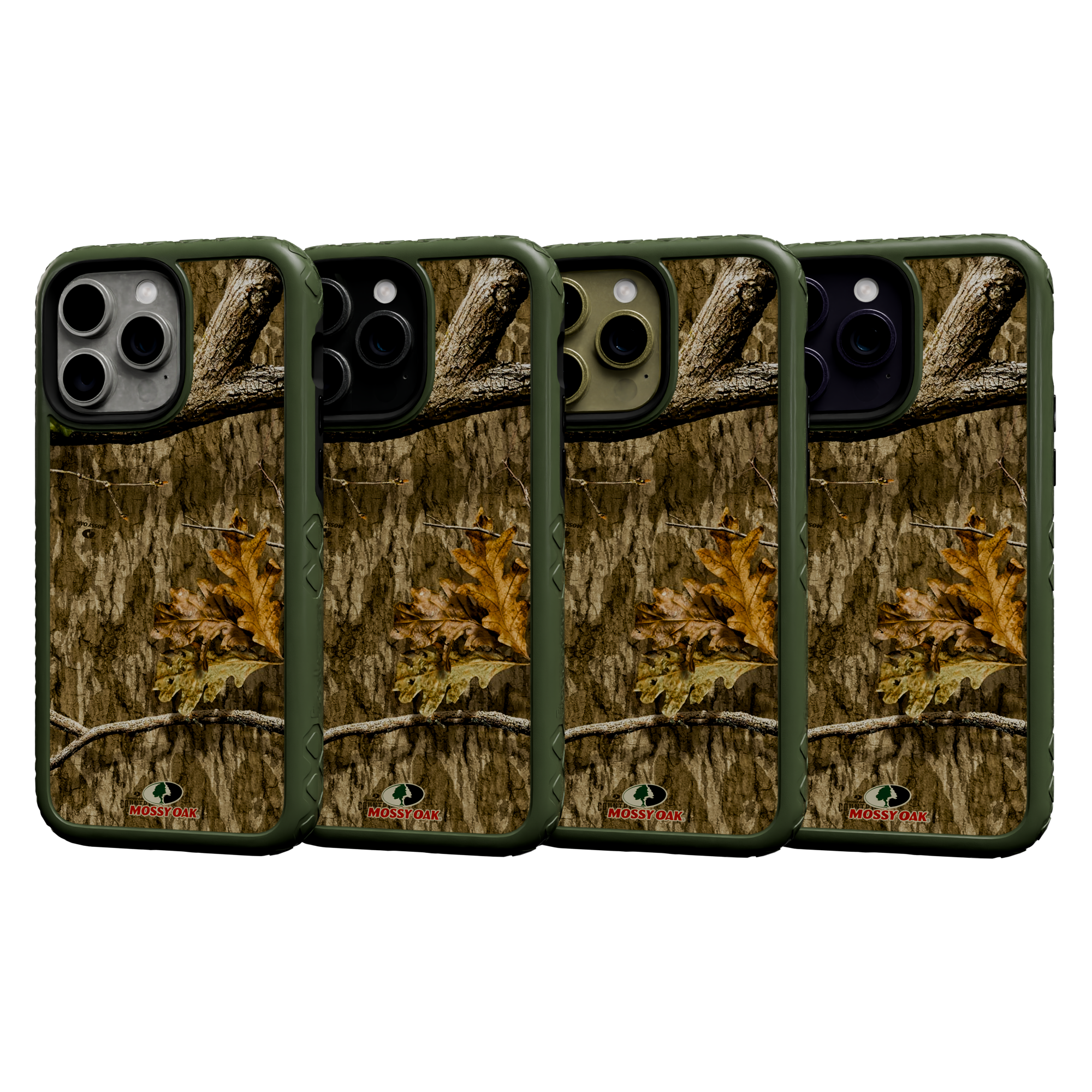 Shock-Absorbent MagSafe® Case for Apple iPhone 14 Pro | Mossy Oak Country Roots Camo
