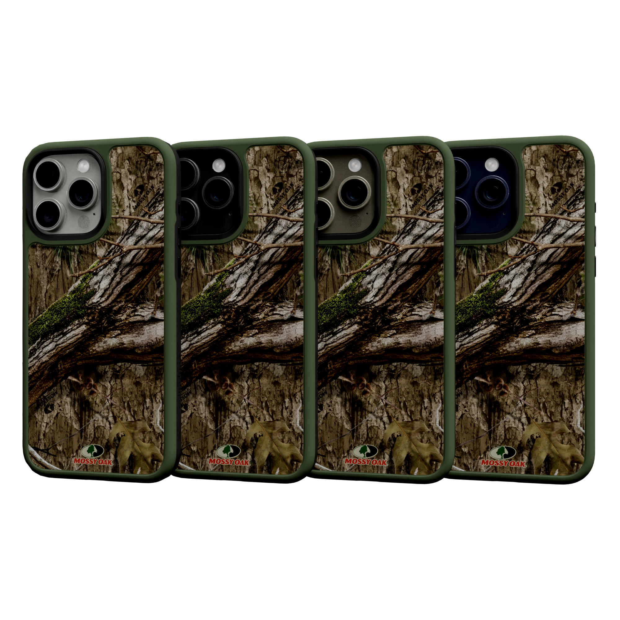Mossy Oak Fortitude Series for Apple iPhone 15 Pro Max - Country DNA Olive Green