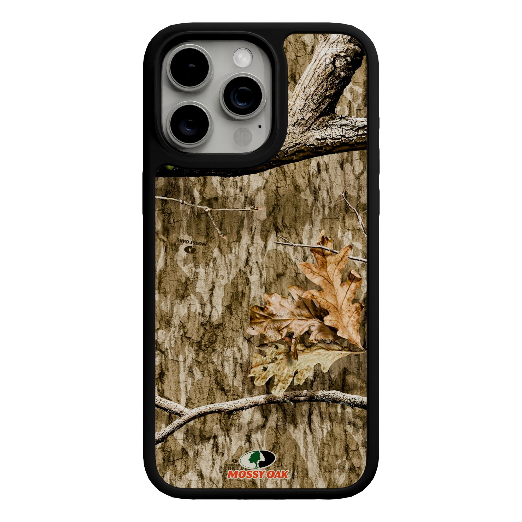 Shock-Absorbent MagSafe® Case for Apple iPhone 15 Pro Max | Mossy Oak Country Roots Camo
