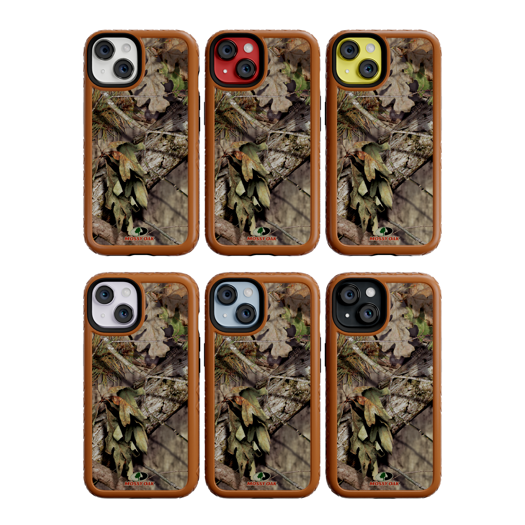 Mossy Oak MagSafe® Dual Layer Case for Apple iPhone 14 - Breakup Country Pumpkin Spice