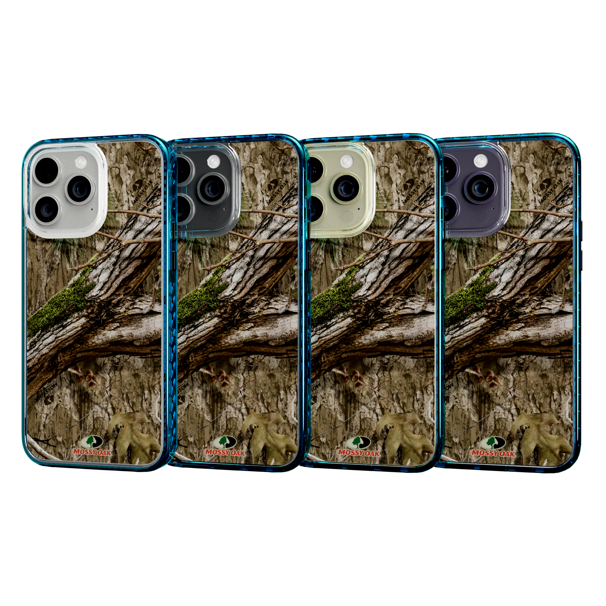 Mossy Oak MagSafe® Dual Layer Case for Apple iPhone 14 Pro Max - Country DNA Deep Sea Blue