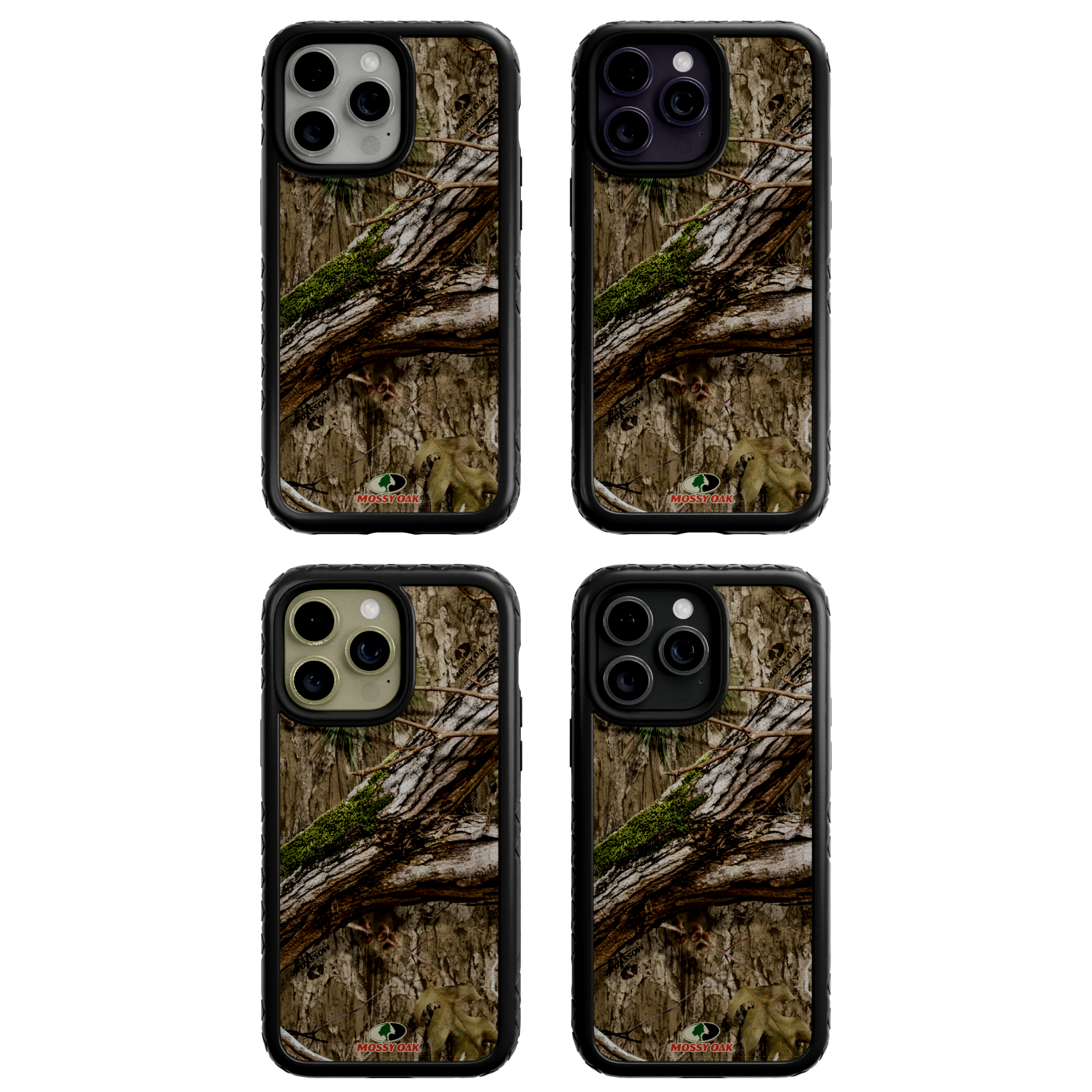 Mossy Oak MagSafe® Dual Layer Case for Apple iPhone 14 Pro Max - Country DNA Onyx Black