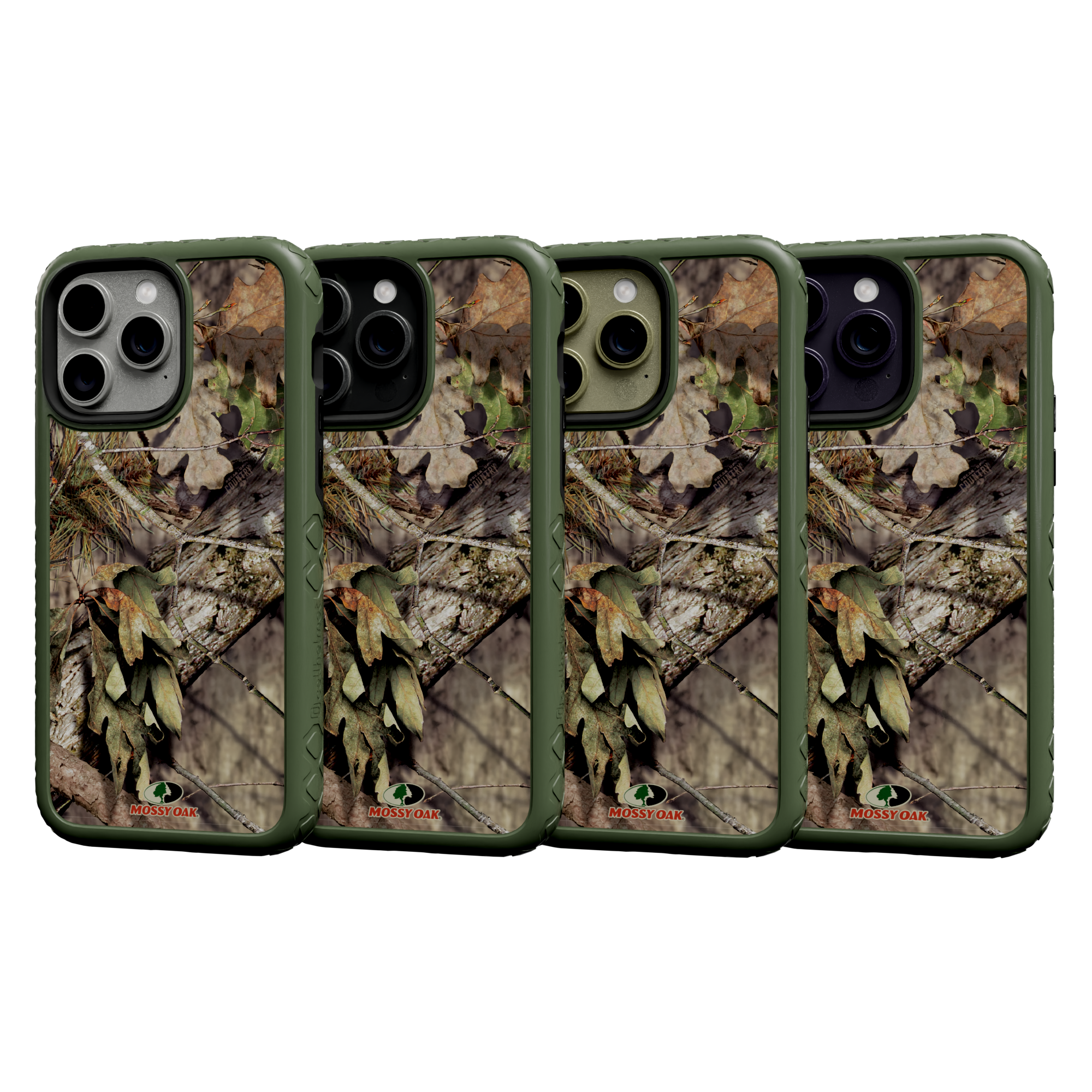 Mossy Oak MagSafe® Dual Layer Case for Apple iPhone 14 Pro Max - Breakup Country Olive Drab Green