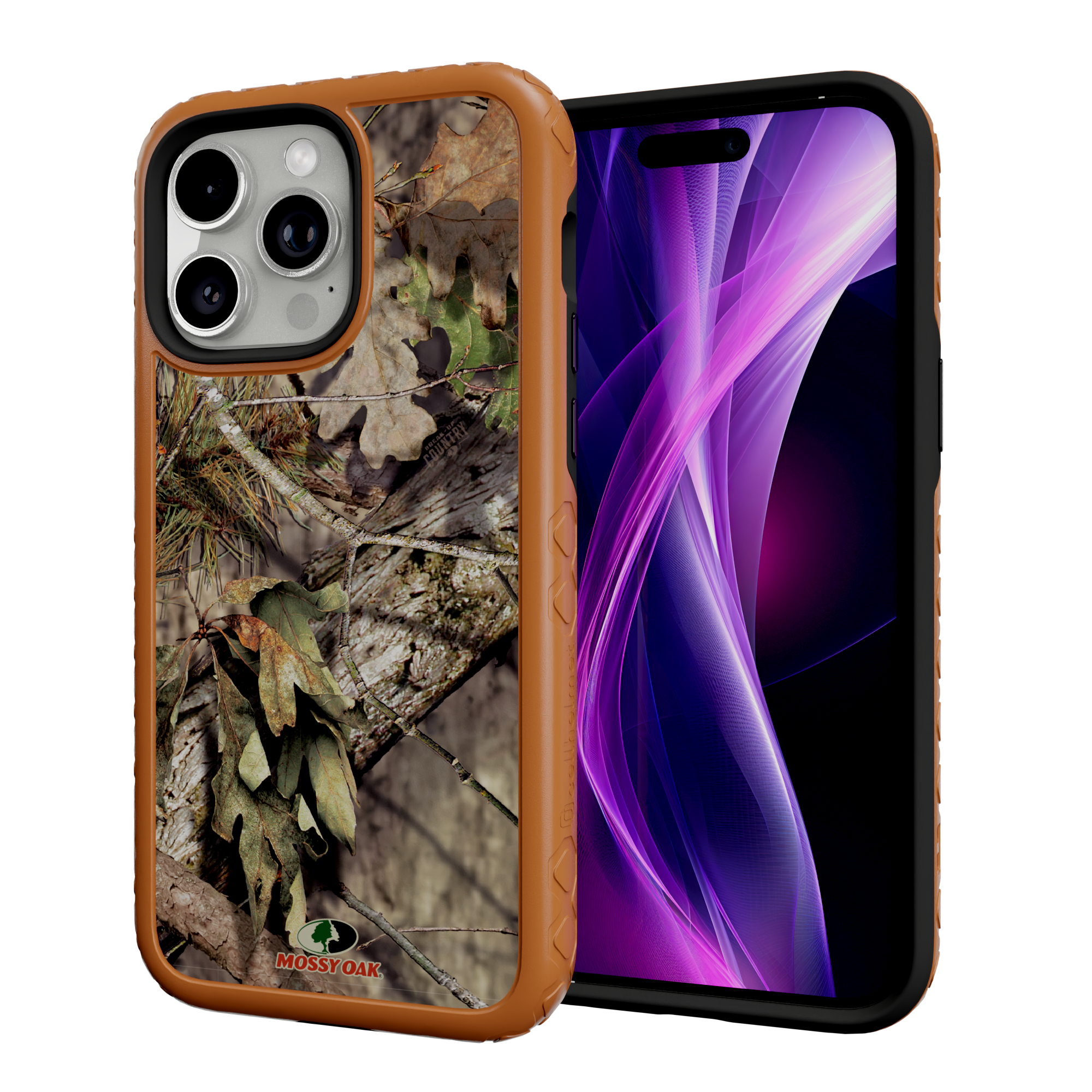 Mossy Oak MagSafe® Dual Layer Case for Apple iPhone 14 Pro Max - Breakup Country Pumpkin Spice