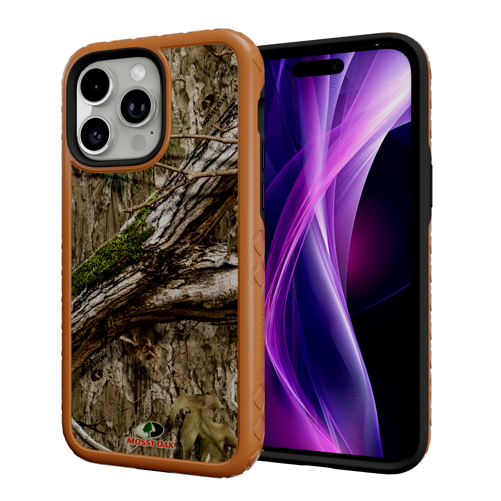 Mossy Oak MagSafe® Dual Layer Case for Apple iPhone 14 Pro Max - Country DNA Pumpkin Spice