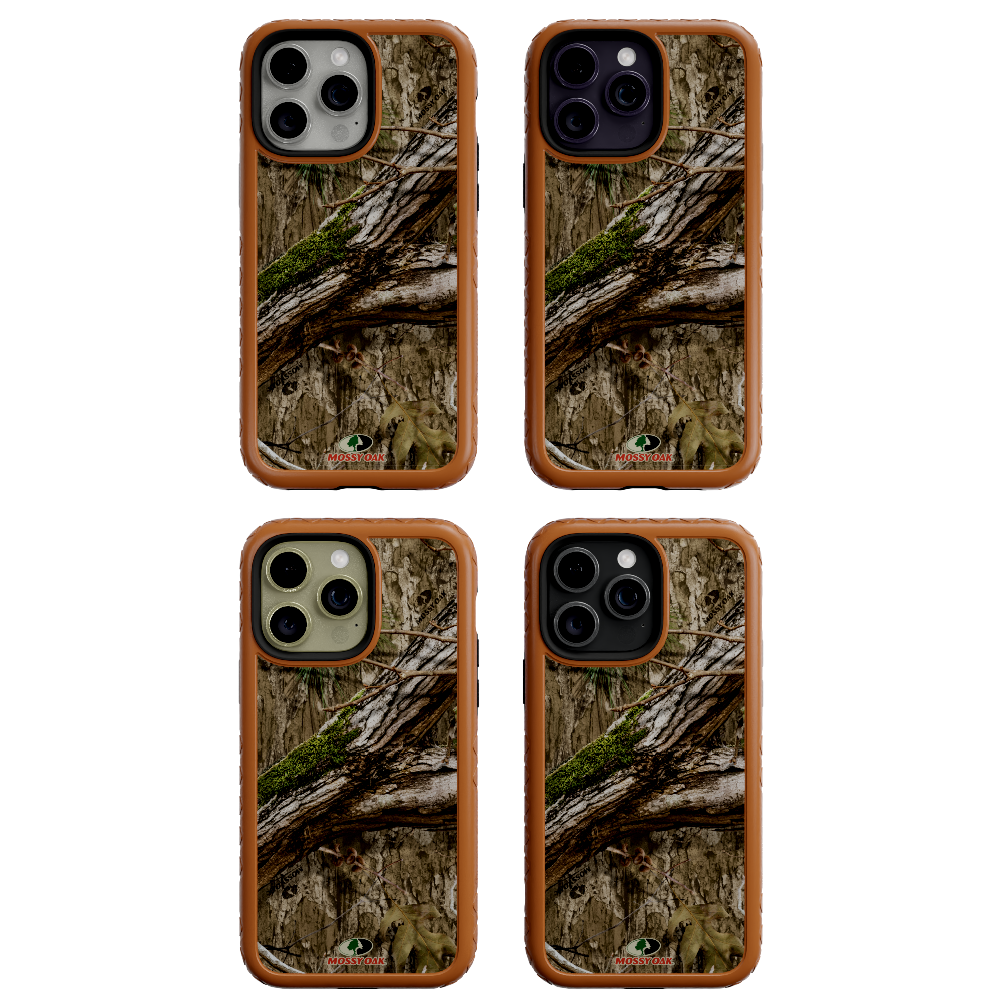 Mossy Oak MagSafe® Dual Layer Case for Apple iPhone 14 Pro Max - Country DNA Pumpkin Spice