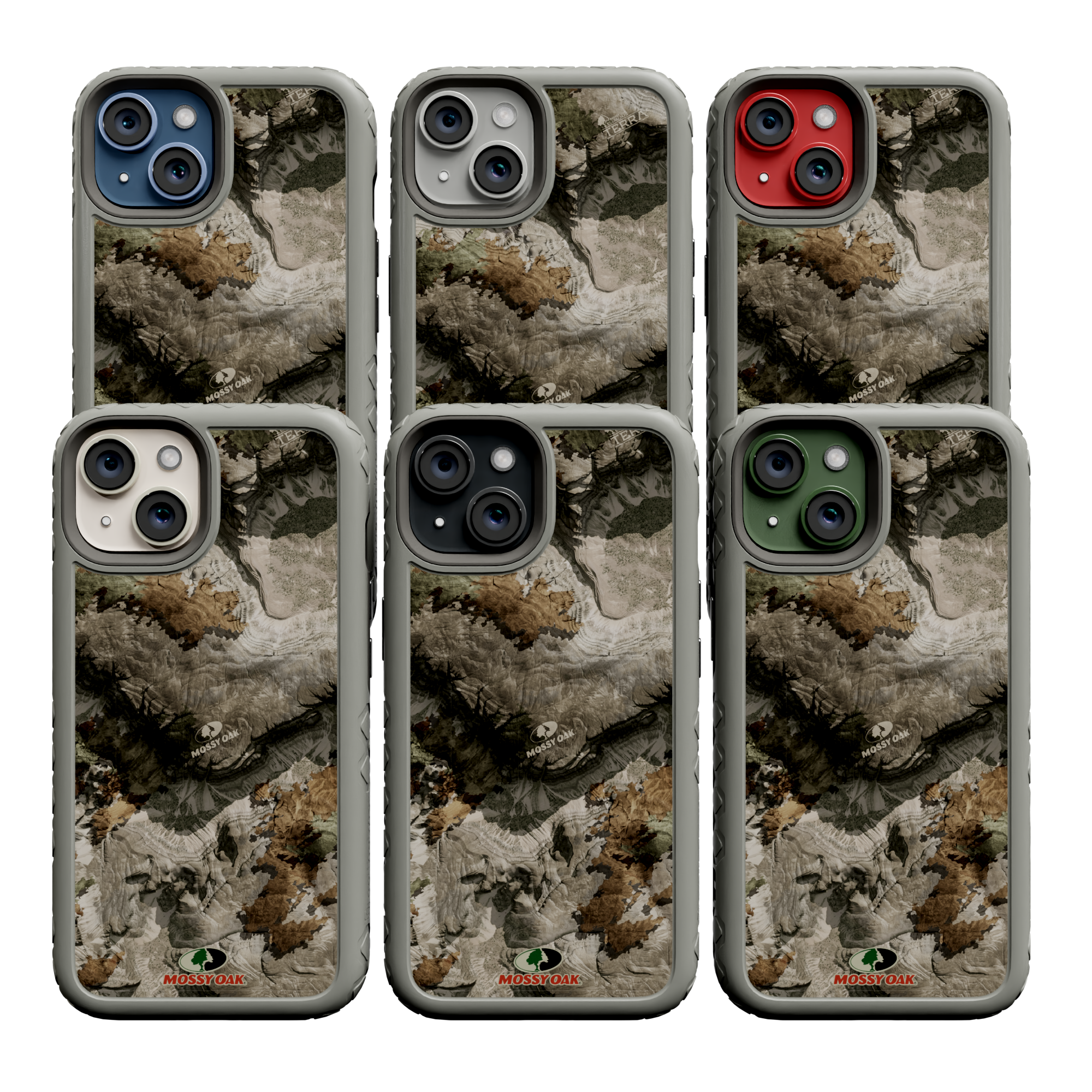 Mossy Oak Fortitude Series for Apple iPhone 13 - Terra Gila Gray