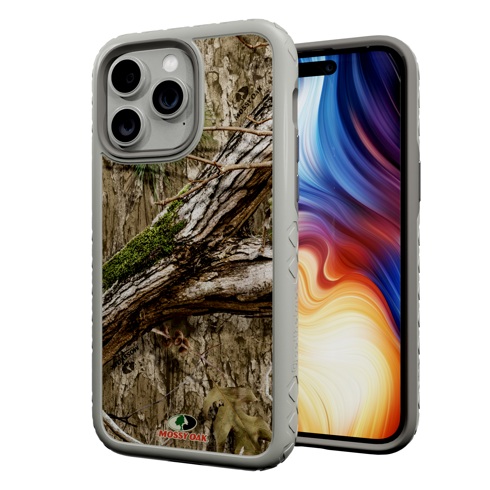 Mossy Oak Protective Case for Apple iPhone 13 Pro Max - Country DNA Gray