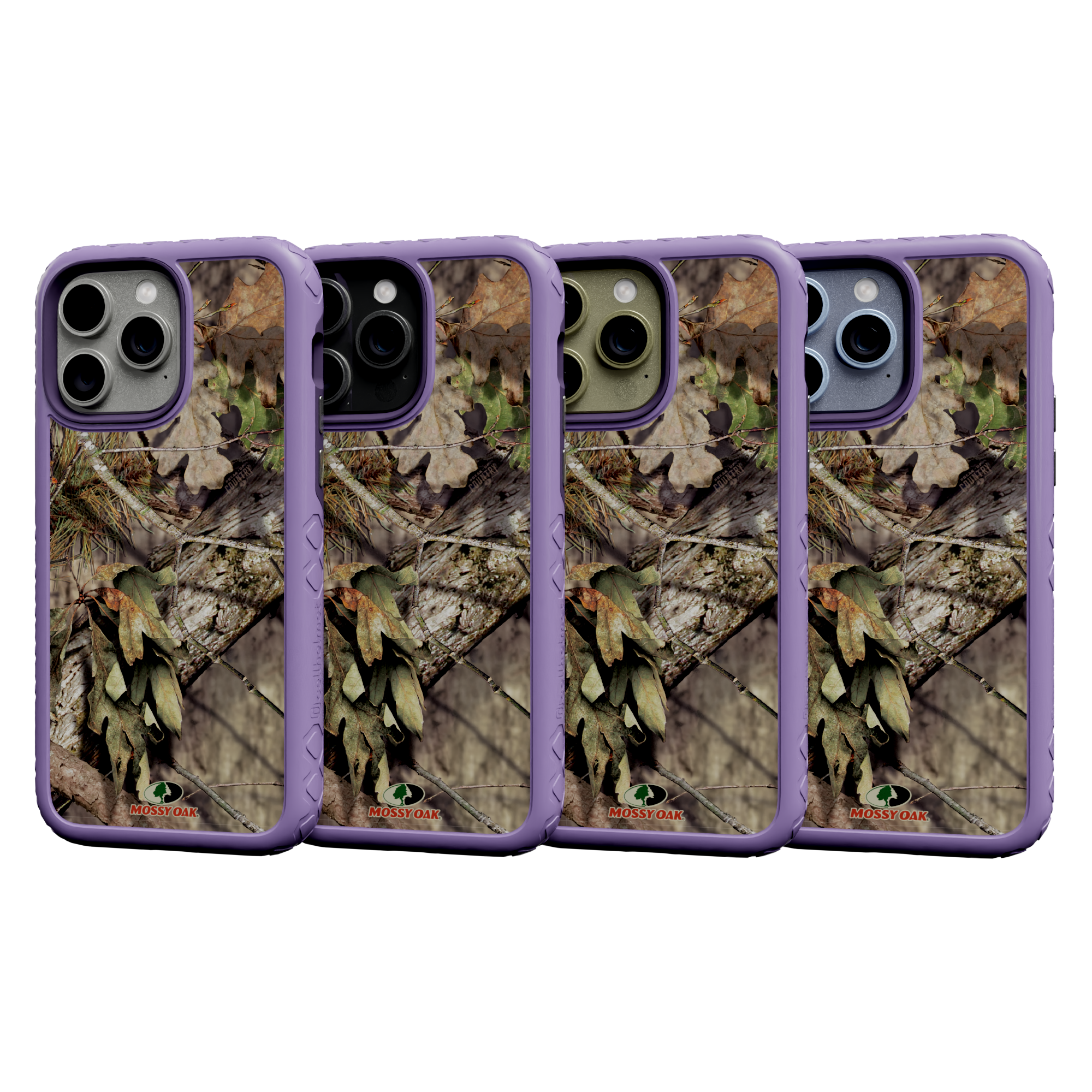 Mossy Oak Protective Case for Apple iPhone 13 Pro Max - Breakup Country Lilac Blossom Purple