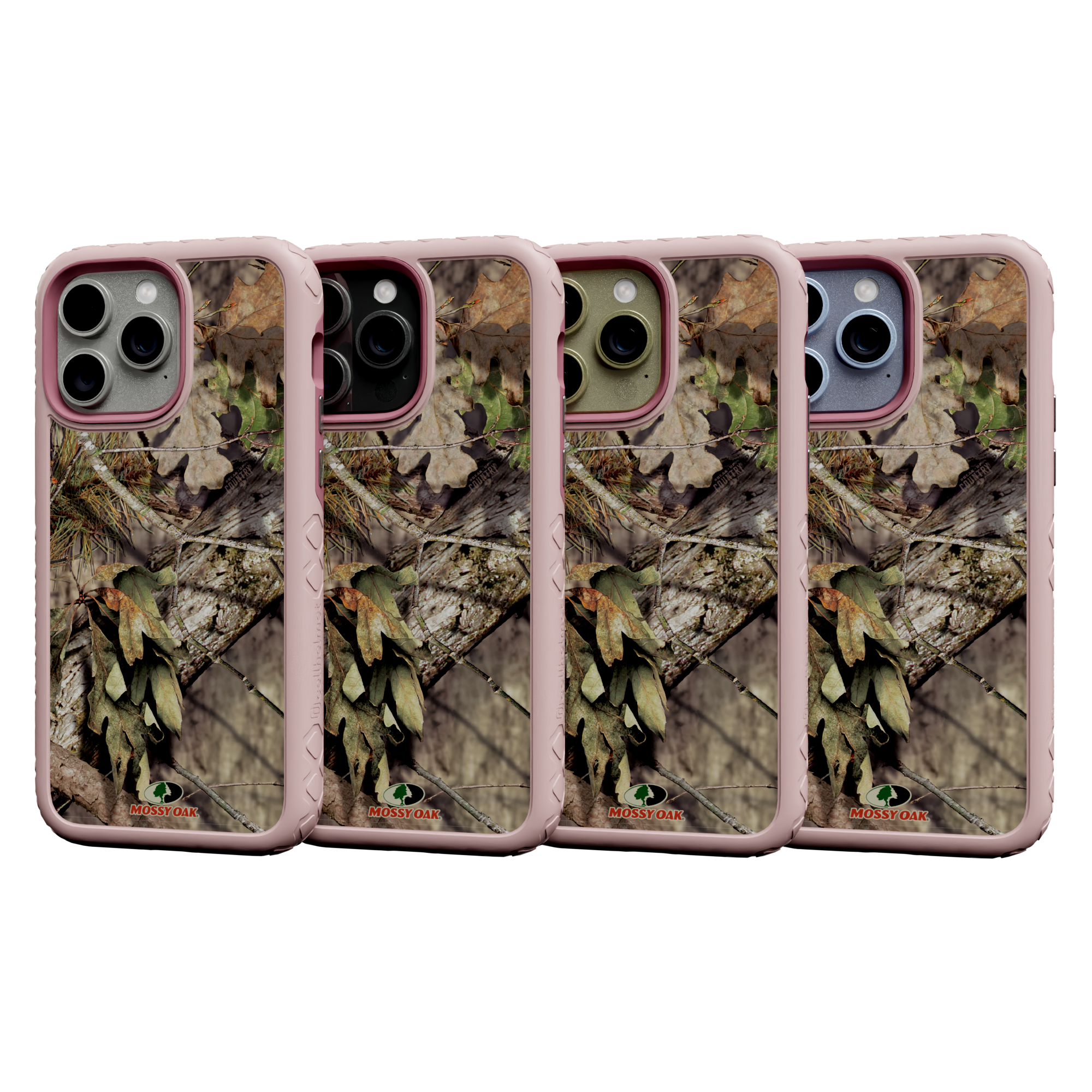 Mossy Oak Protective Case for Apple iPhone 13 Pro Max - Breakup Country Pink Magnolia