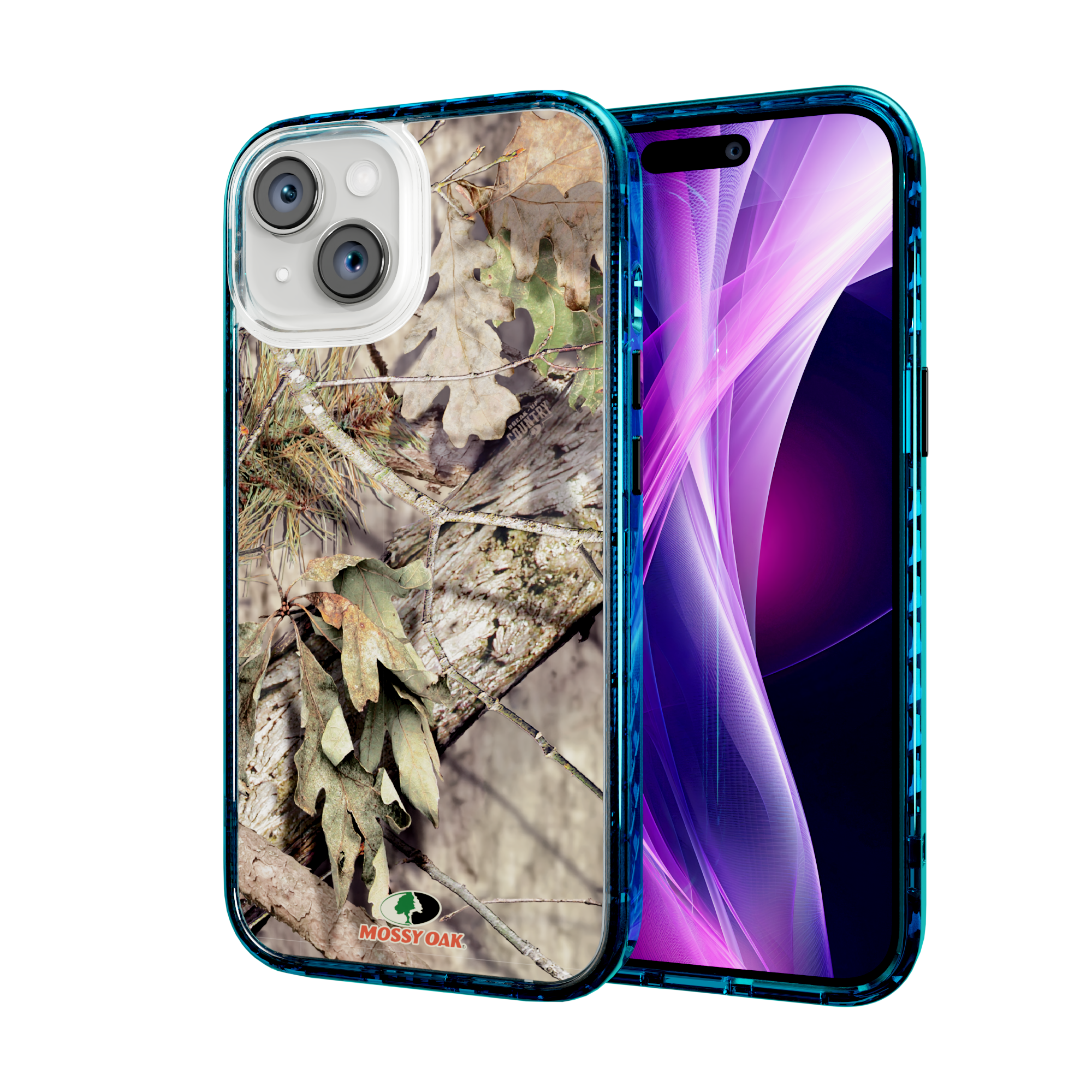 Mossy Oak Magnitude Series for Apple iPhone 14 - Breakup Country Deep Sea Blue