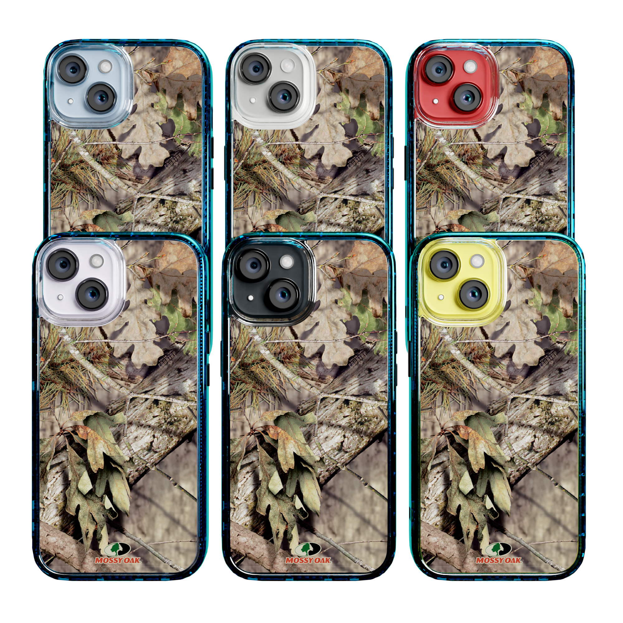 Mossy Oak Magnitude Series for Apple iPhone 14 - Breakup Country Deep Sea Blue