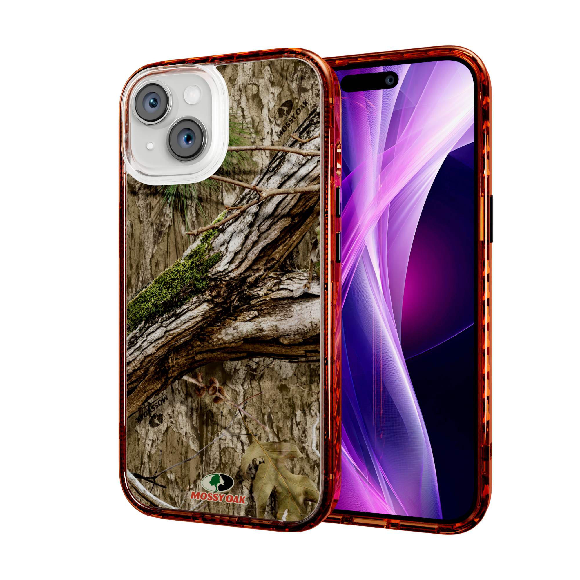 Mossy Oak Magnitude Series for Apple iPhone 14  - Country DNA Blaze Orange