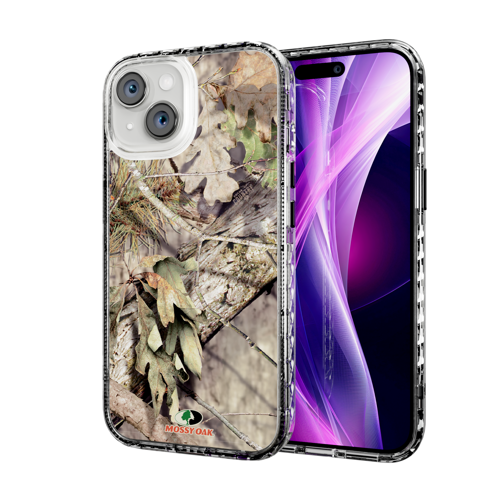 Mossy Oak Magnitude Series for Apple iPhone 14 - Breakup Country Crystal Clear