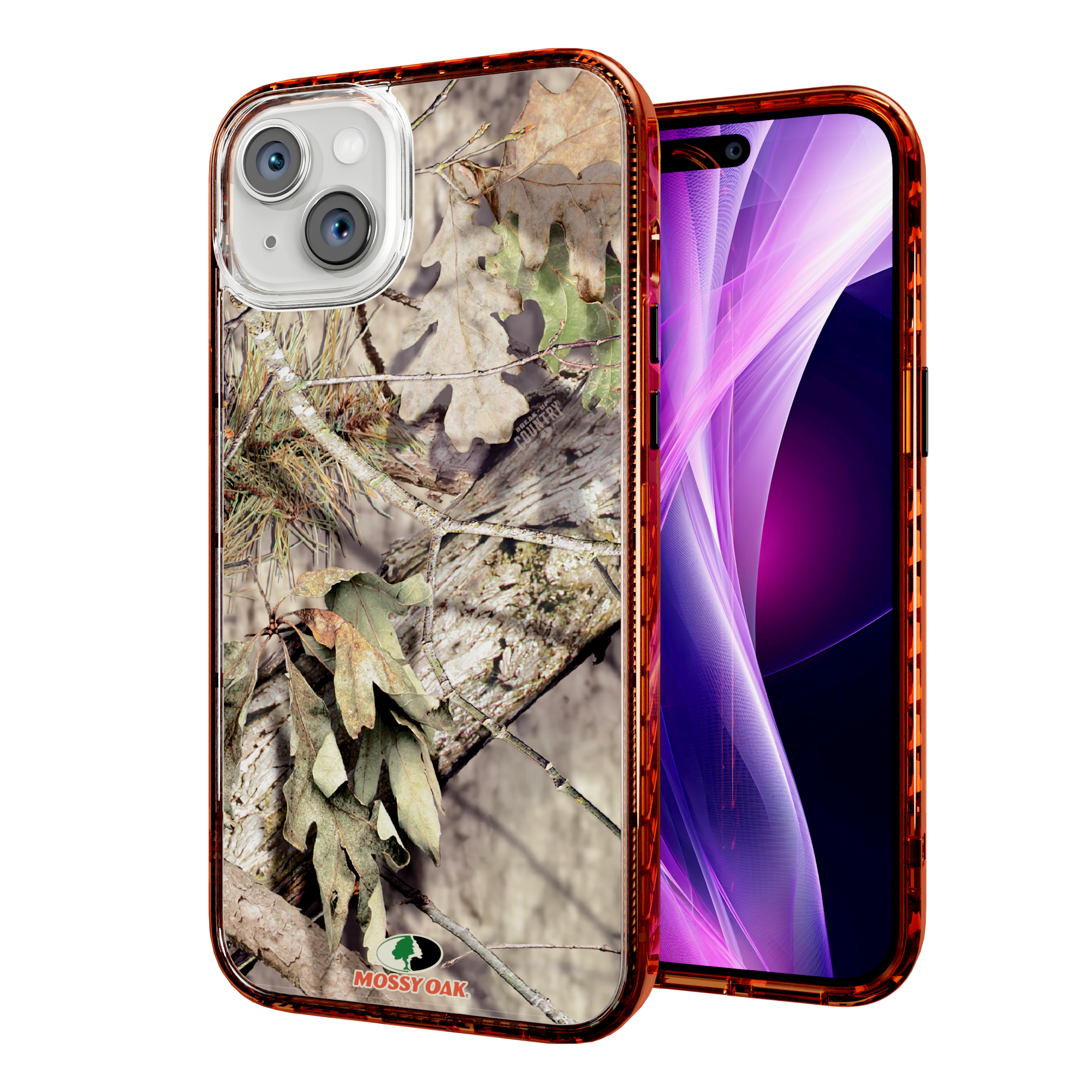 Mossy Oak Magnitude Series for Apple iPhone 14 Plus  - Breakup Country Blaze Orange