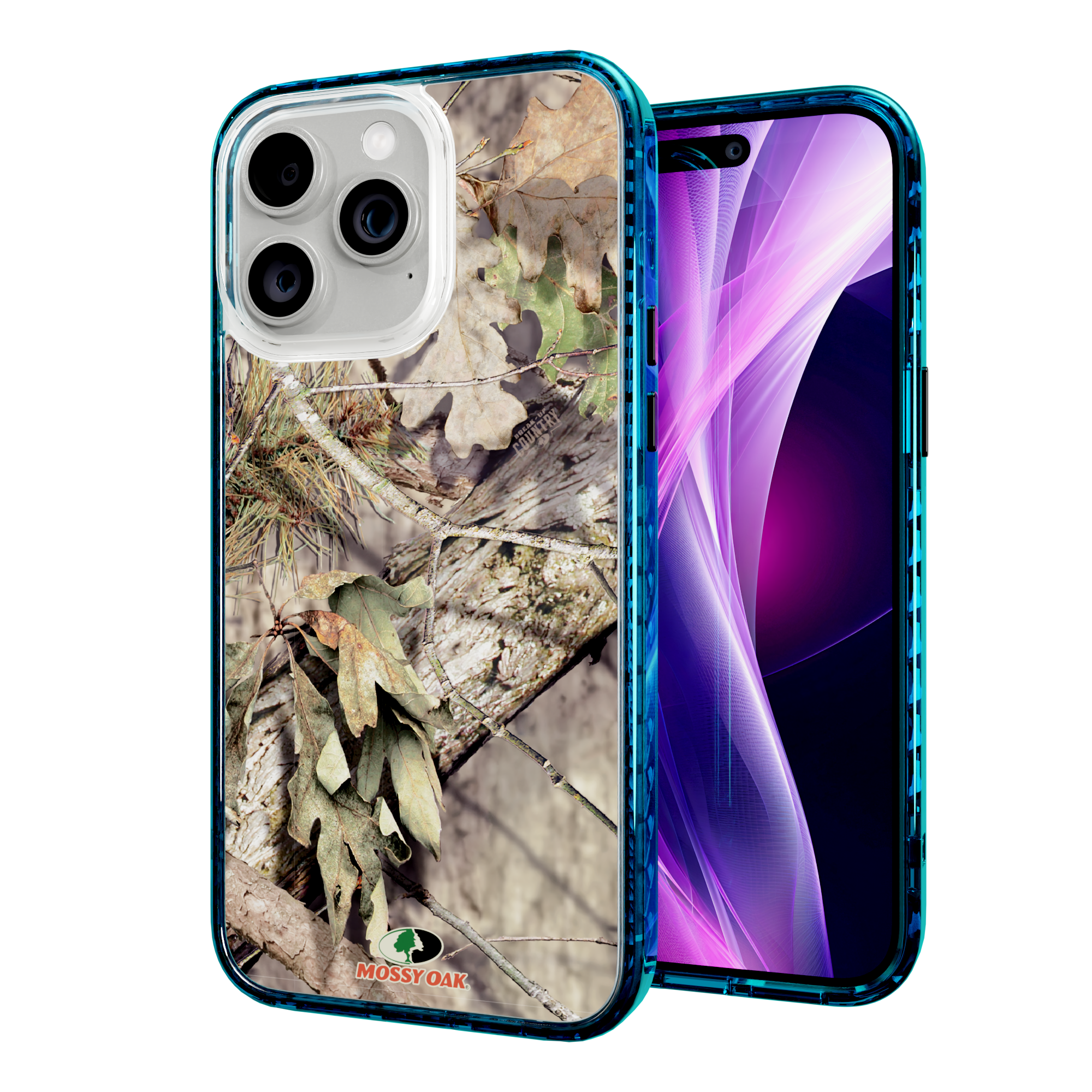 Mossy Oak Magnitude Series for Apple iPhone 14 Pro Max - Breakup Country Deep Sea Blue