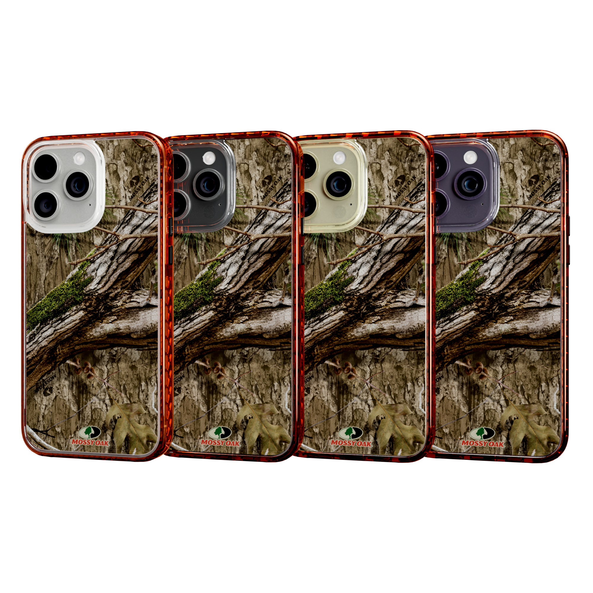 Mossy Oak Magnitude Series for Apple iPhone 14 Pro Max - Country DNA Blaze Orange