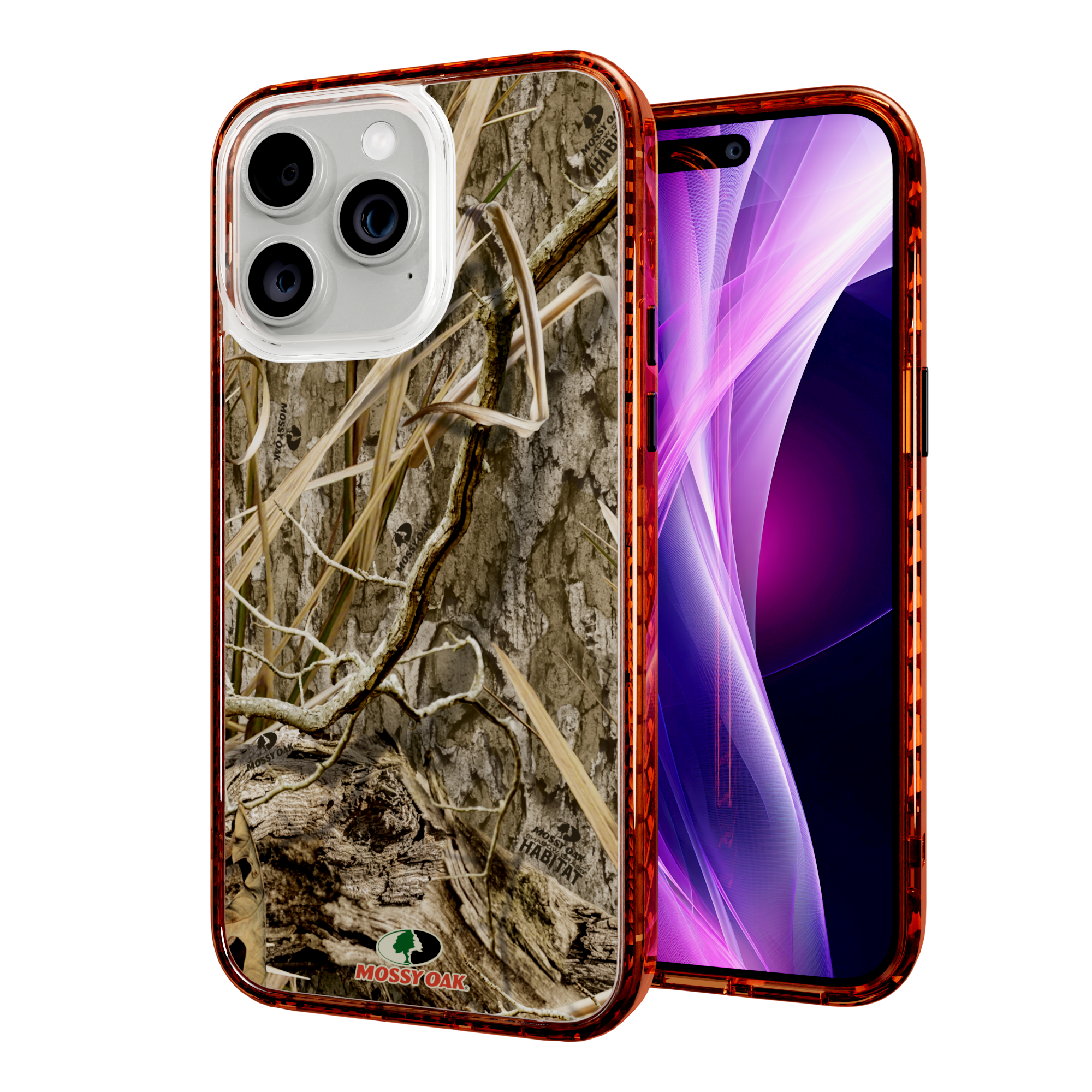 Mossy Oak Magnitude Series for Apple iPhone 14 Pro Max - Shadow Grass Blaze Orange