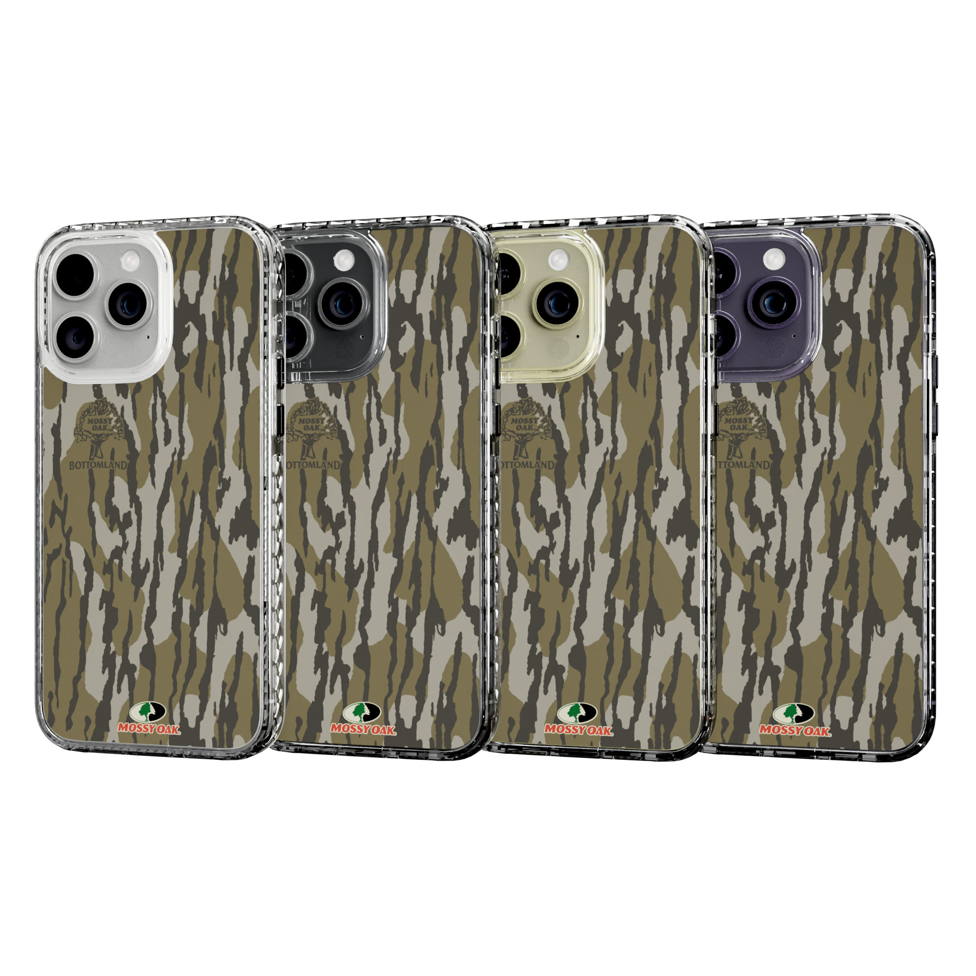 Mossy Oak Magnitude Series for Apple iPhone 14 Pro Max - Bottomland Orig Crystal Clear