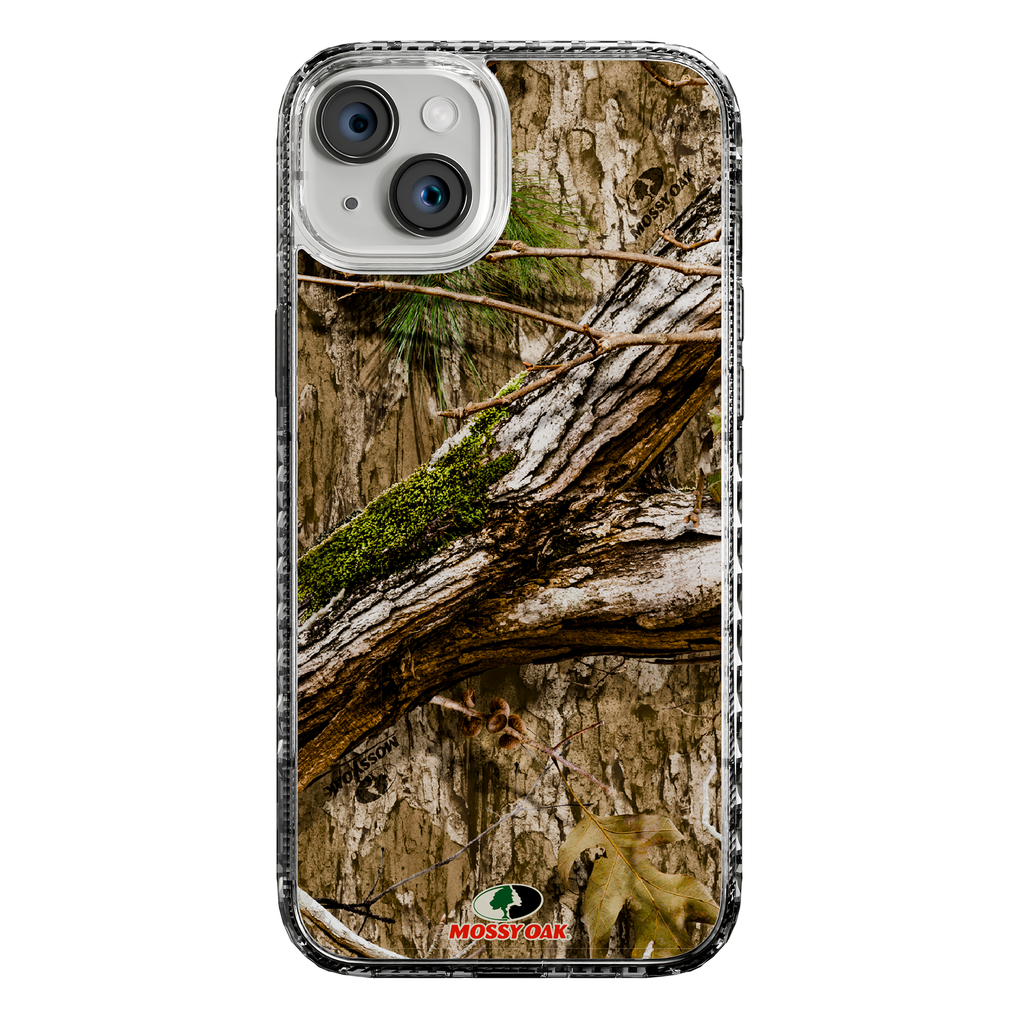Slim MagSafe® Case for Apple iPhone 15 Plus | Mossy Oak Country DNA Camo Crystal Clear