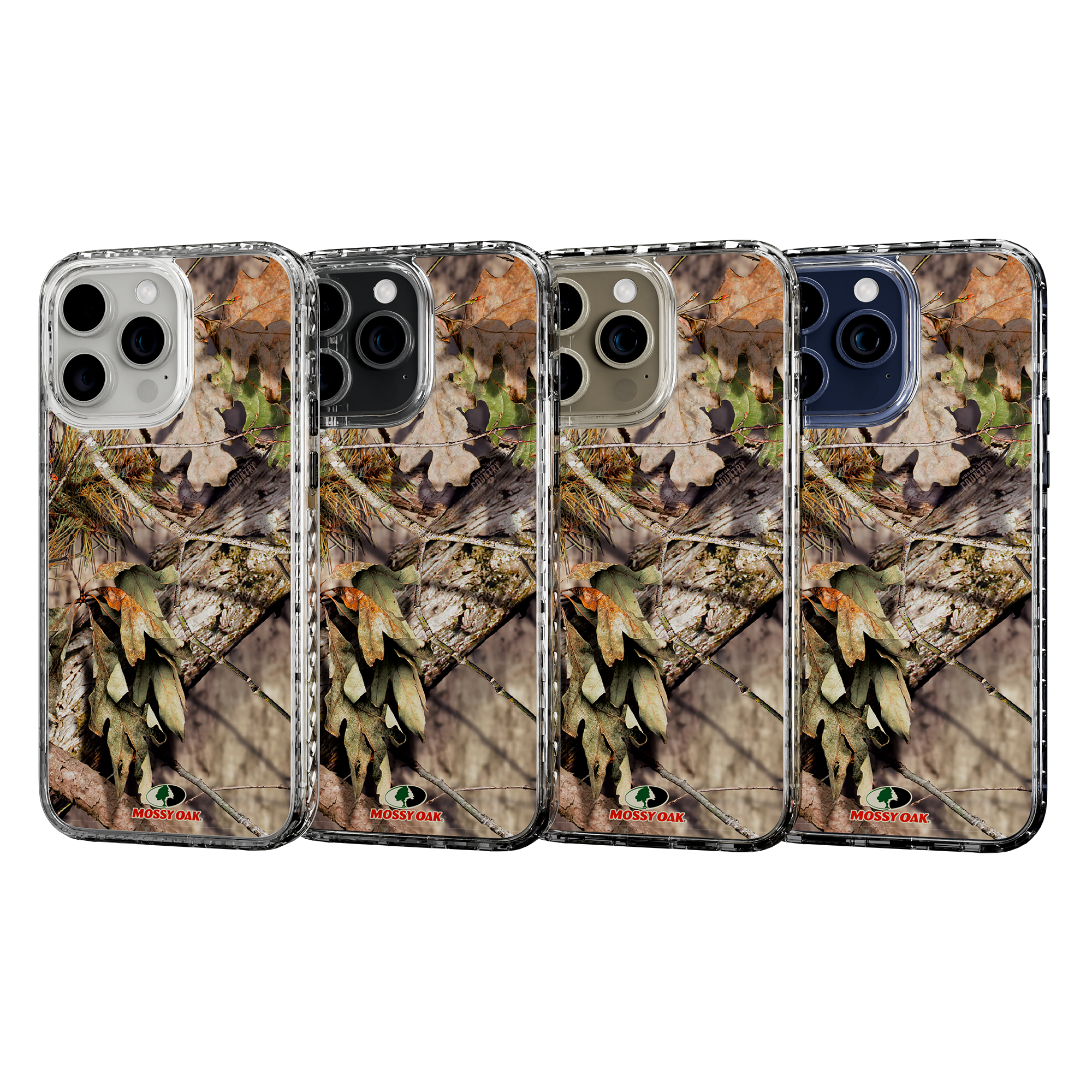 Slim MagSafe® Case for Apple iPhone 15 Pro Max | Mossy Oak Breakup Country Camo Crystal Clear