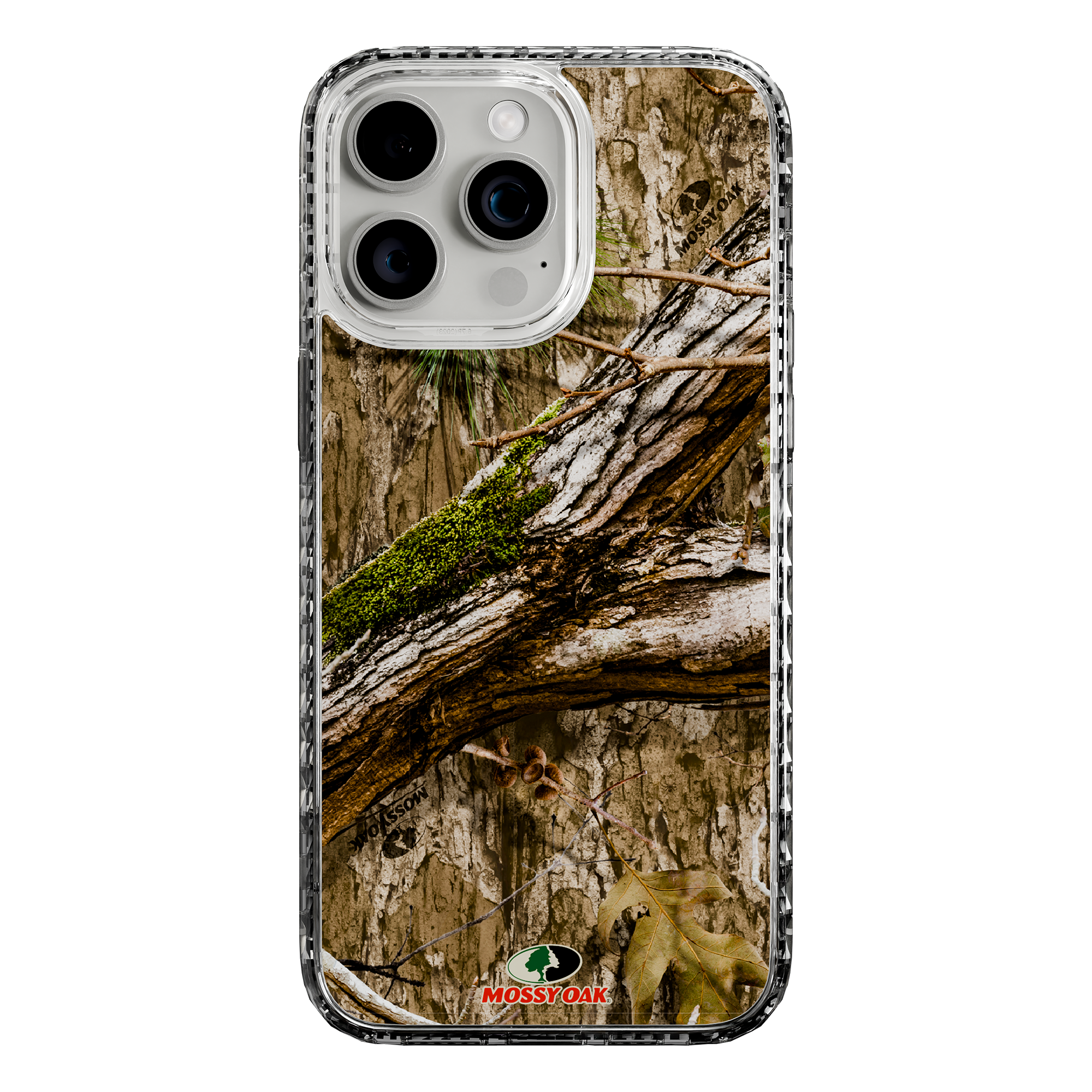 Slim MagSafe® Case for Apple iPhone 15 Pro Max | Mossy Oak Country DNA Camo Crystal Clear