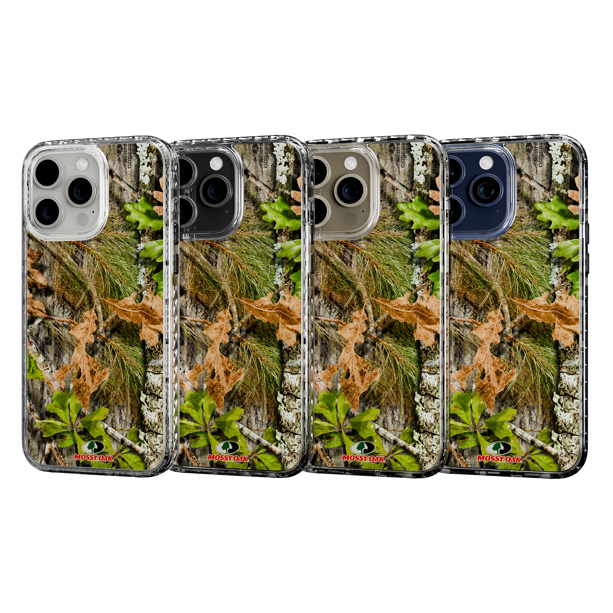Slim MagSafe® Case for Apple iPhone 15 Pro Max | Mossy Oak Obsession Camo Crystal Clear