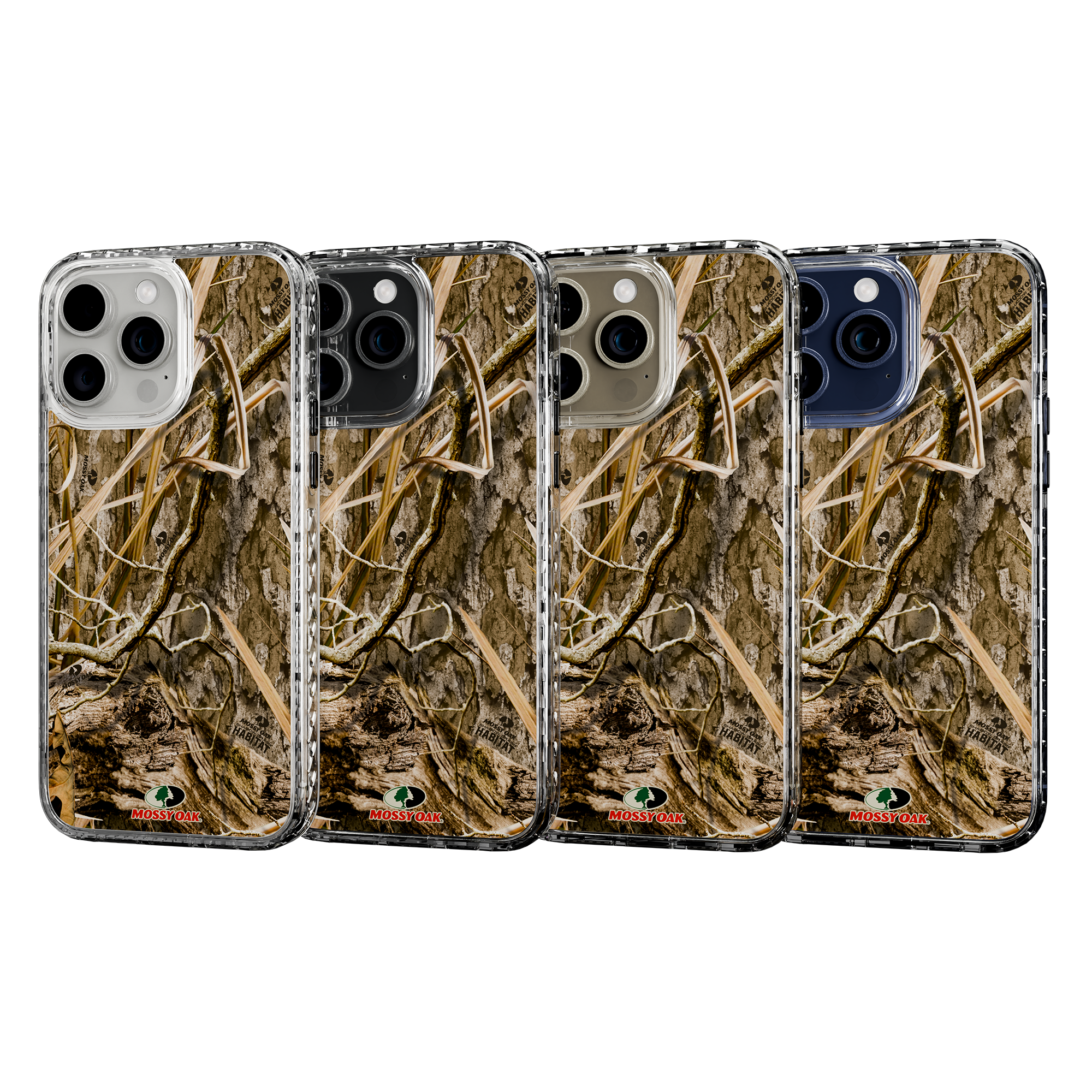 Slim MagSafe® Case for Apple iPhone 15 Pro Max | Mossy Oak Shadow Grass Camo Crystal Clear