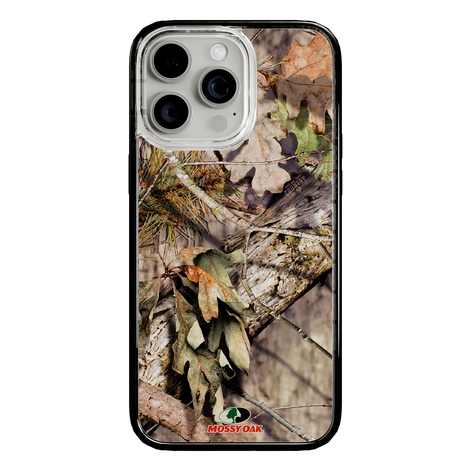 Slim MagSafe® Case for Apple iPhone 15 Pro Max | Mossy Oak Breakup Country Camo Onyx Black