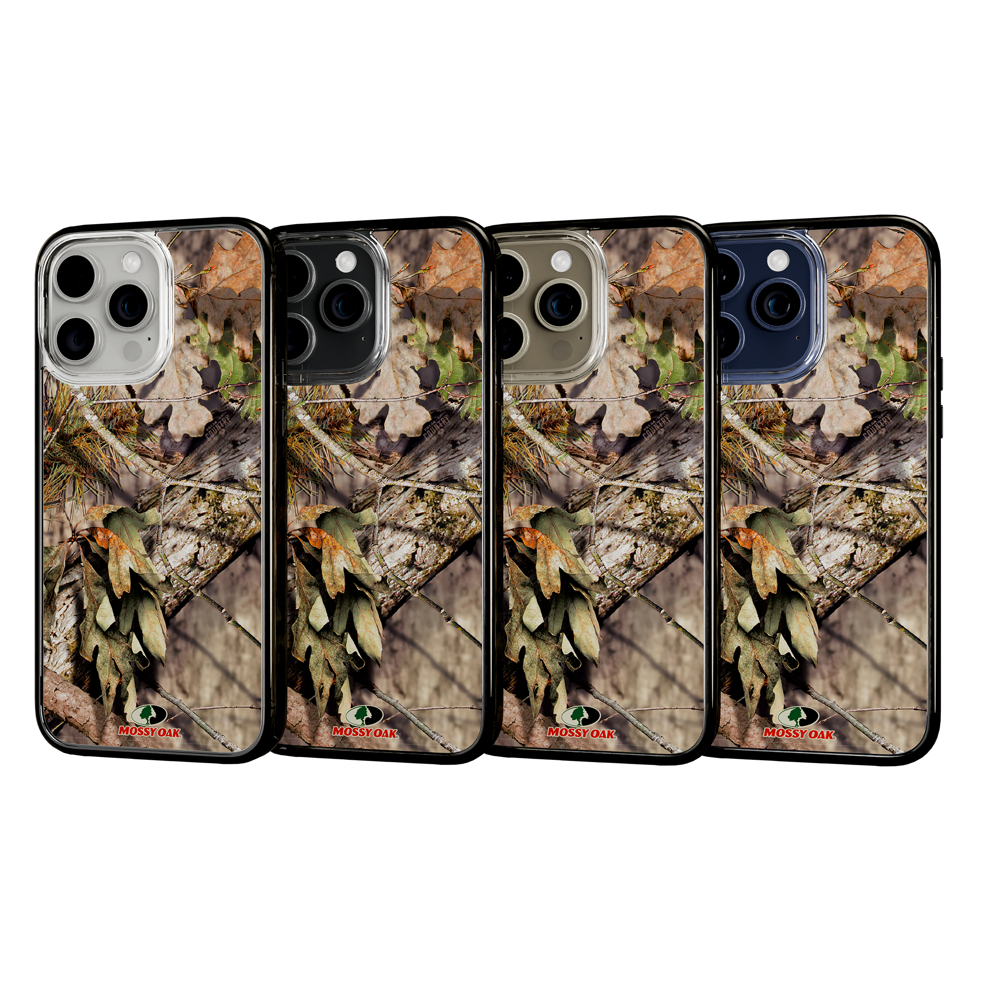 Slim MagSafe® Case for Apple iPhone 15 Pro Max | Mossy Oak Breakup Country Camo Onyx Black