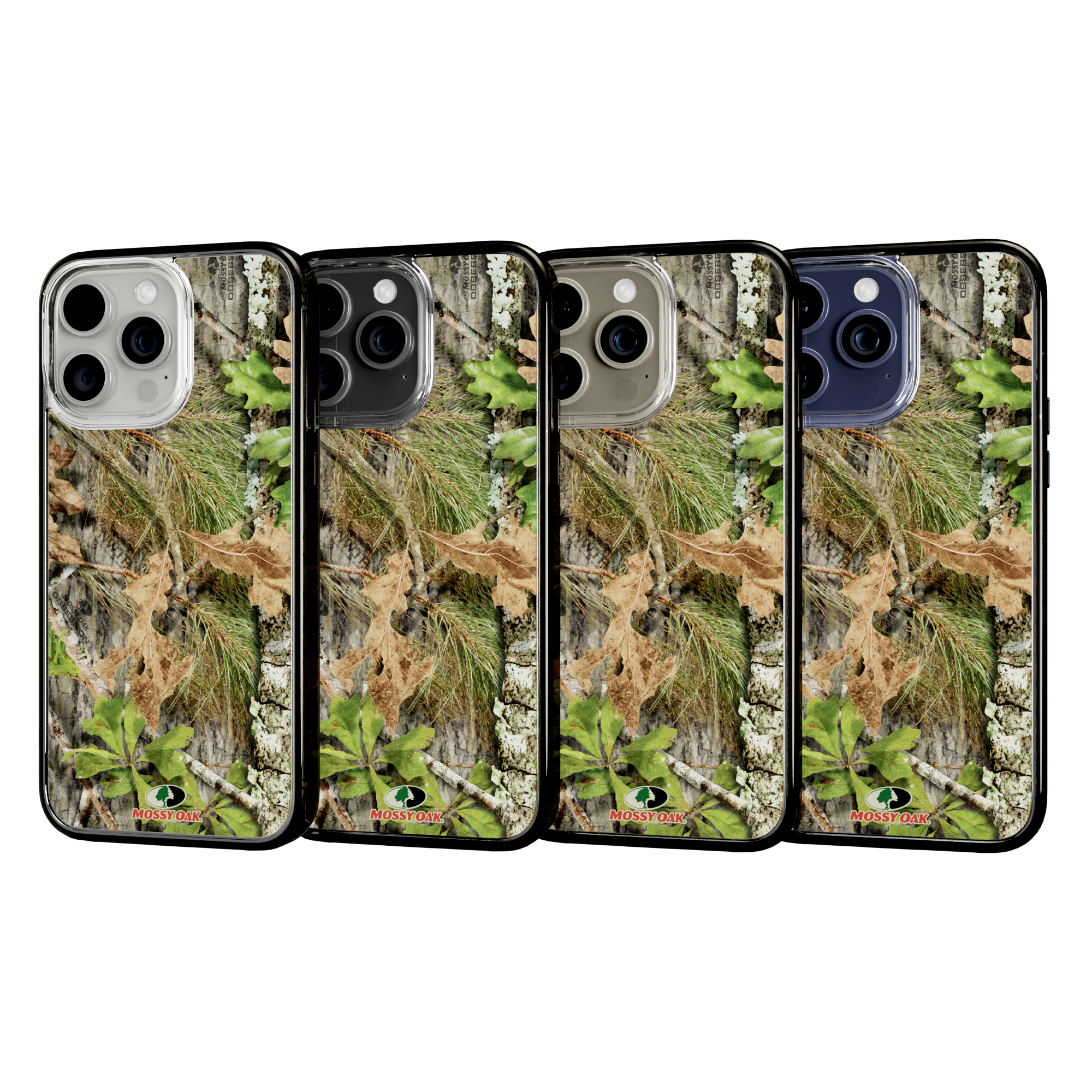Mossy Oak Magnitude Series for Apple iPhone 15 Pro Max - Obsession Onyx Black