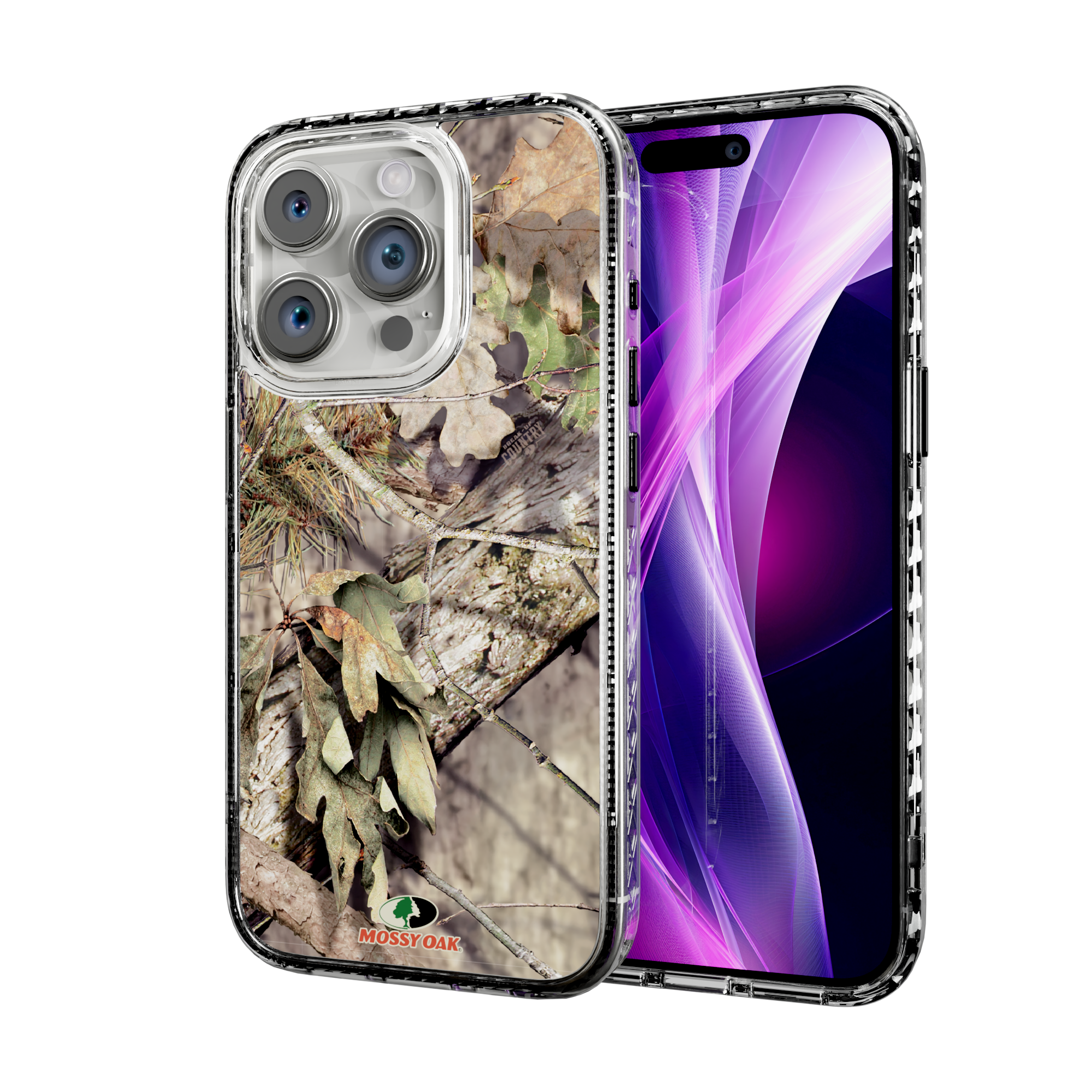 Mossy Oak Magnitude Series for Apple iPhone 15 Pro - Breakup Country Crystal Clear