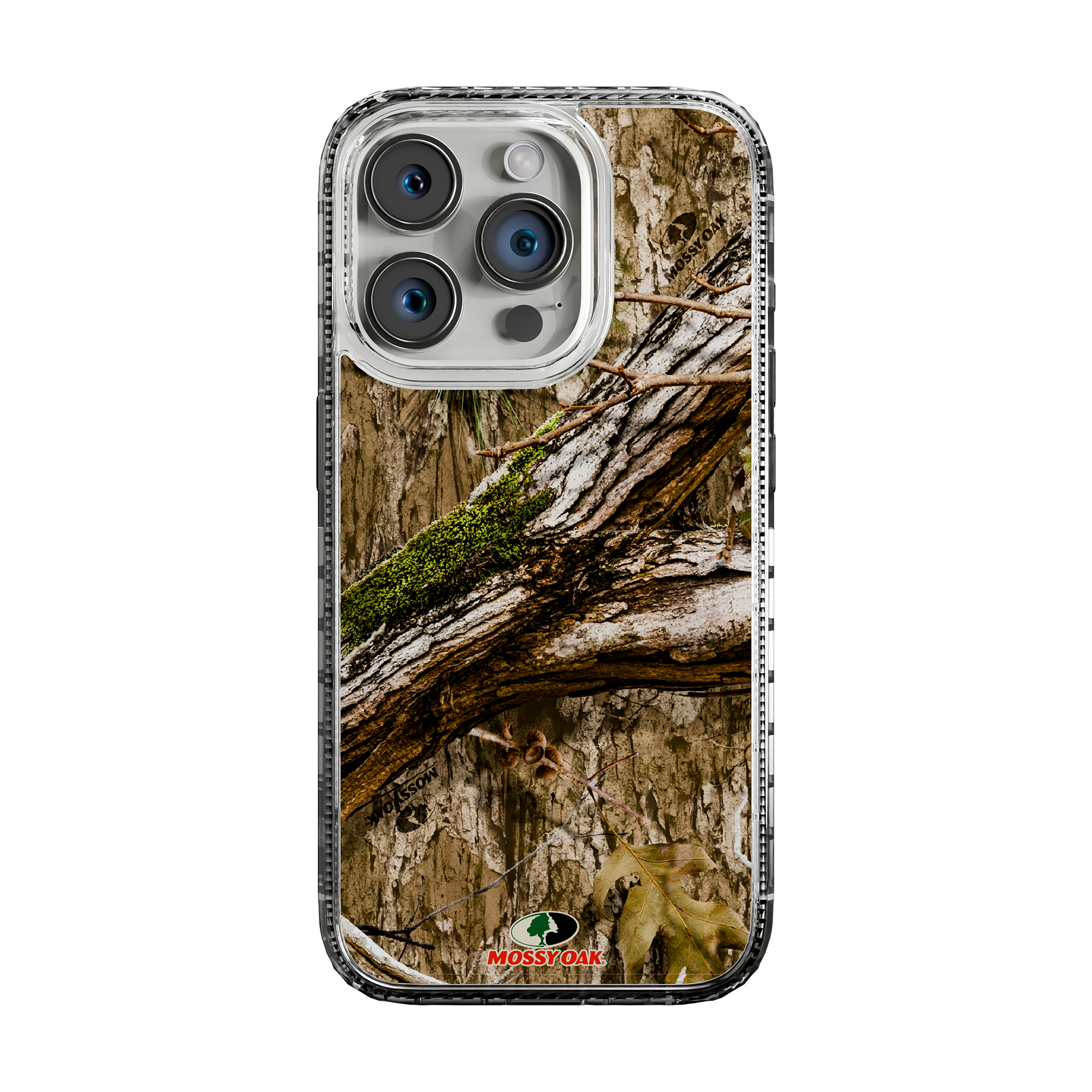 Slim MagSafe® Case for Apple iPhone 15 Pro | Mossy Oak Country DNA Camo Crystal Clear