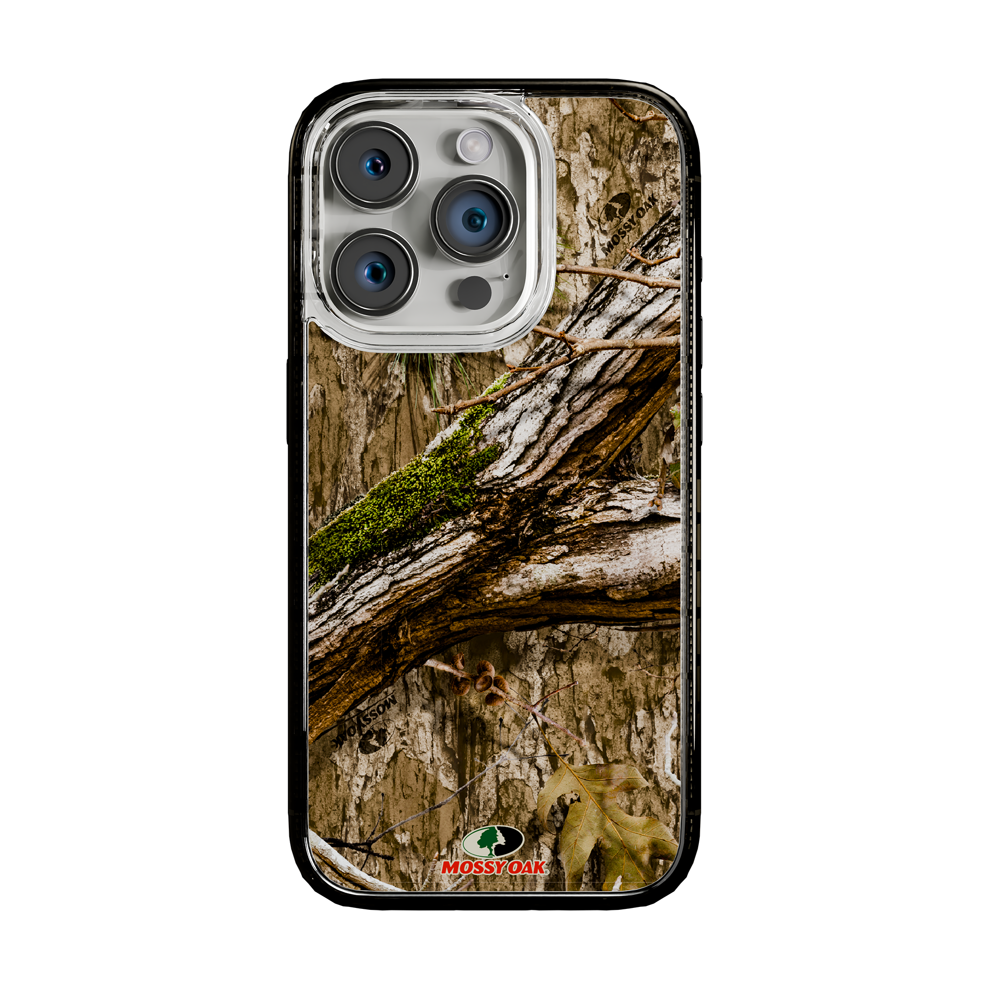 Slim MagSafe® Case for Apple iPhone 15 Pro | Mossy Oak Country DNA Camo Onyx Black