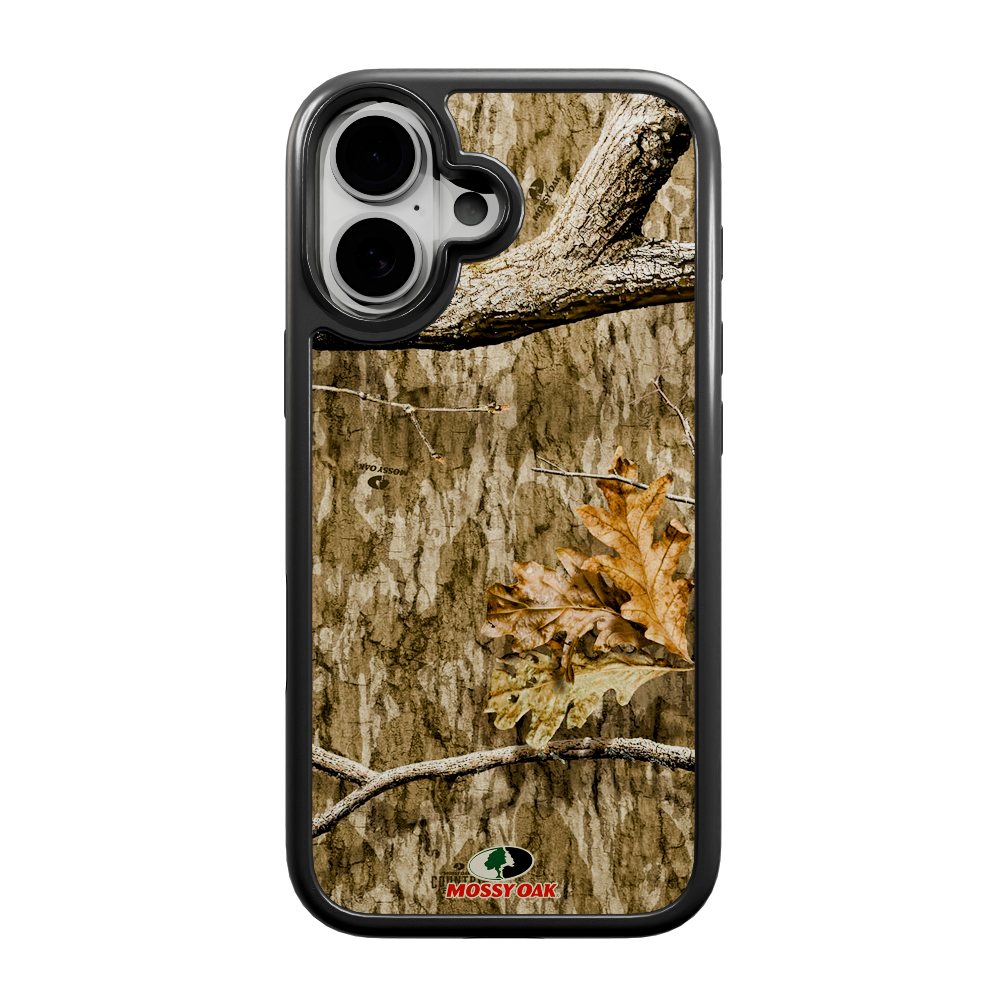 Shock-Absorbent MagSafe® Case for Apple iPhone 16 | Mossy Oak Country Roots Camo