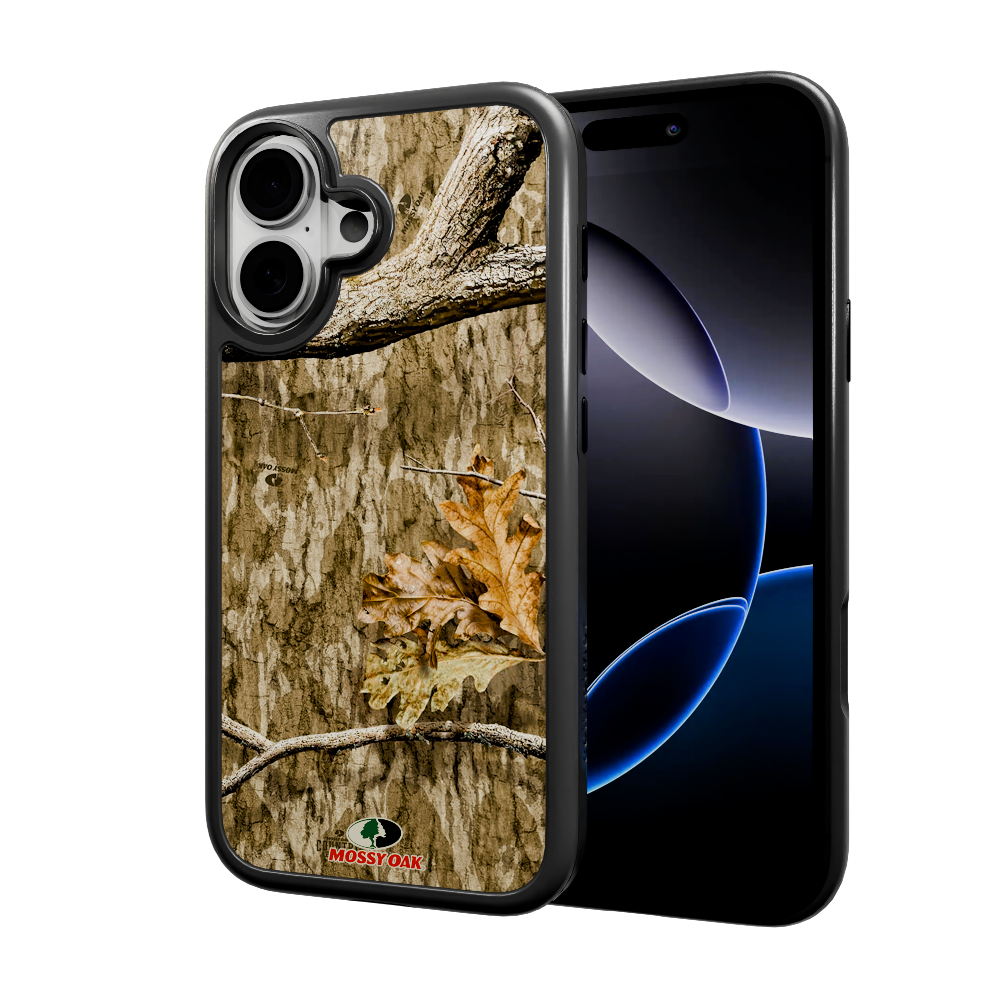 Shock-Absorbent MagSafe® Case for Apple iPhone 16 | Mossy Oak Country Roots Camo