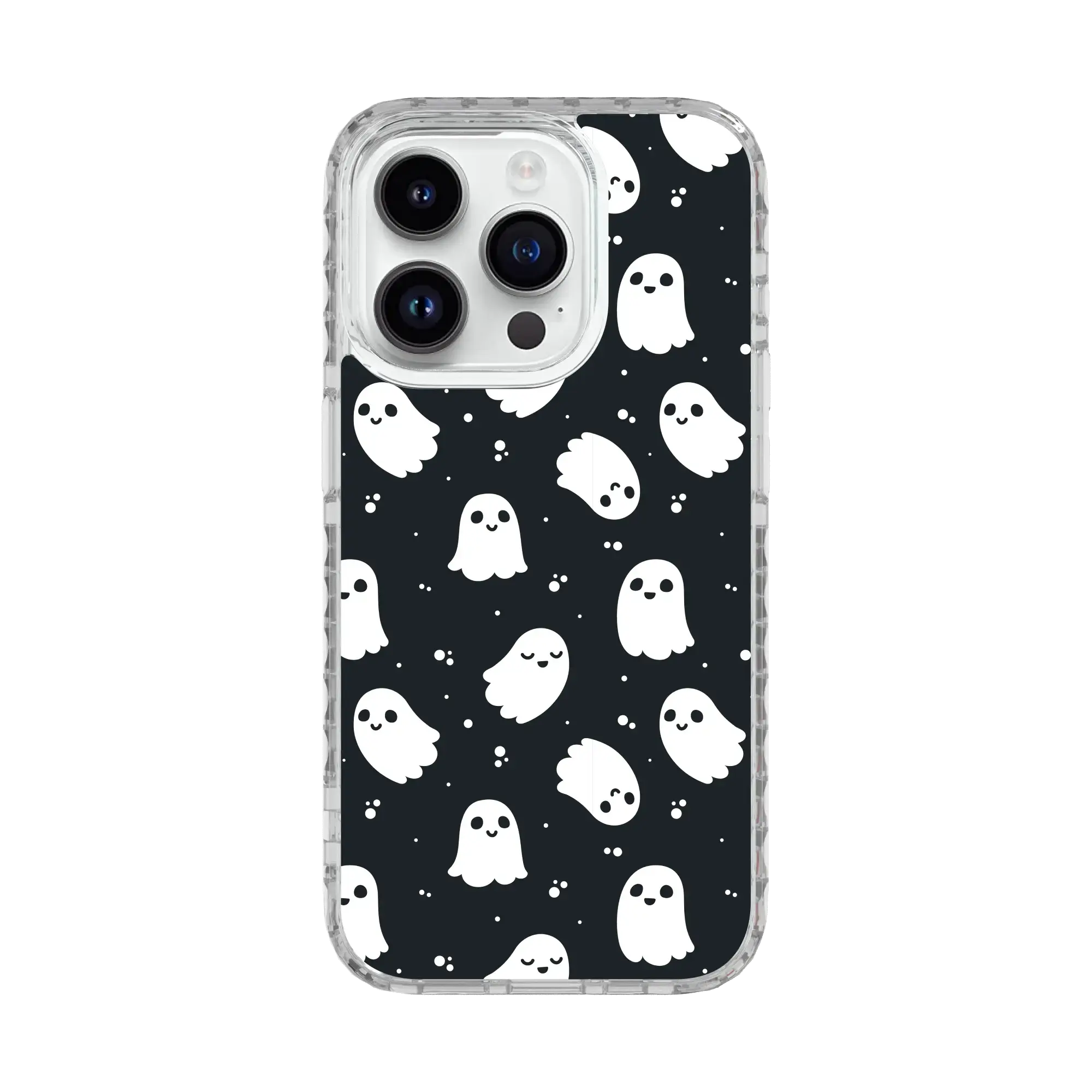 Midnight Ghost Spirits | Halloween Series | Custom MagSafe Case Design for Apple iPhone 15 Series