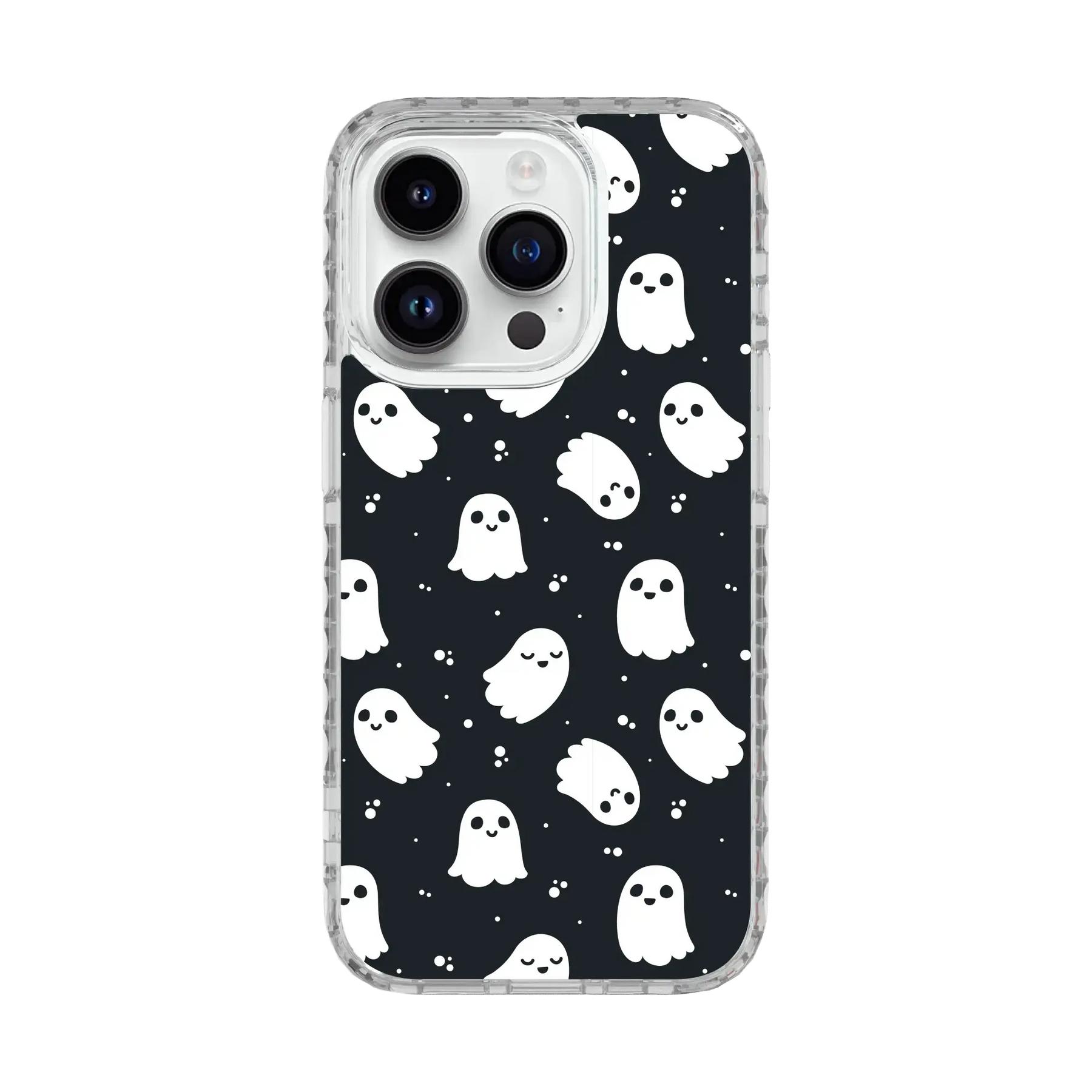Midnight Ghost Spirits | Halloween Series | Custom MagSafe Case Design for Apple iPhone 15 Series