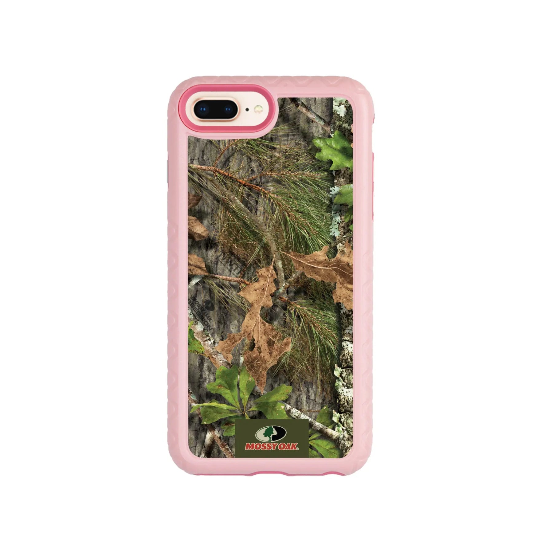 Mossy Oak | MagSafe Dual Layer Case for Apple iPhone 6/7/8 Plus | Obsession | Fortitude Series - Custom Case - PinkMagnolia - cellhelmet