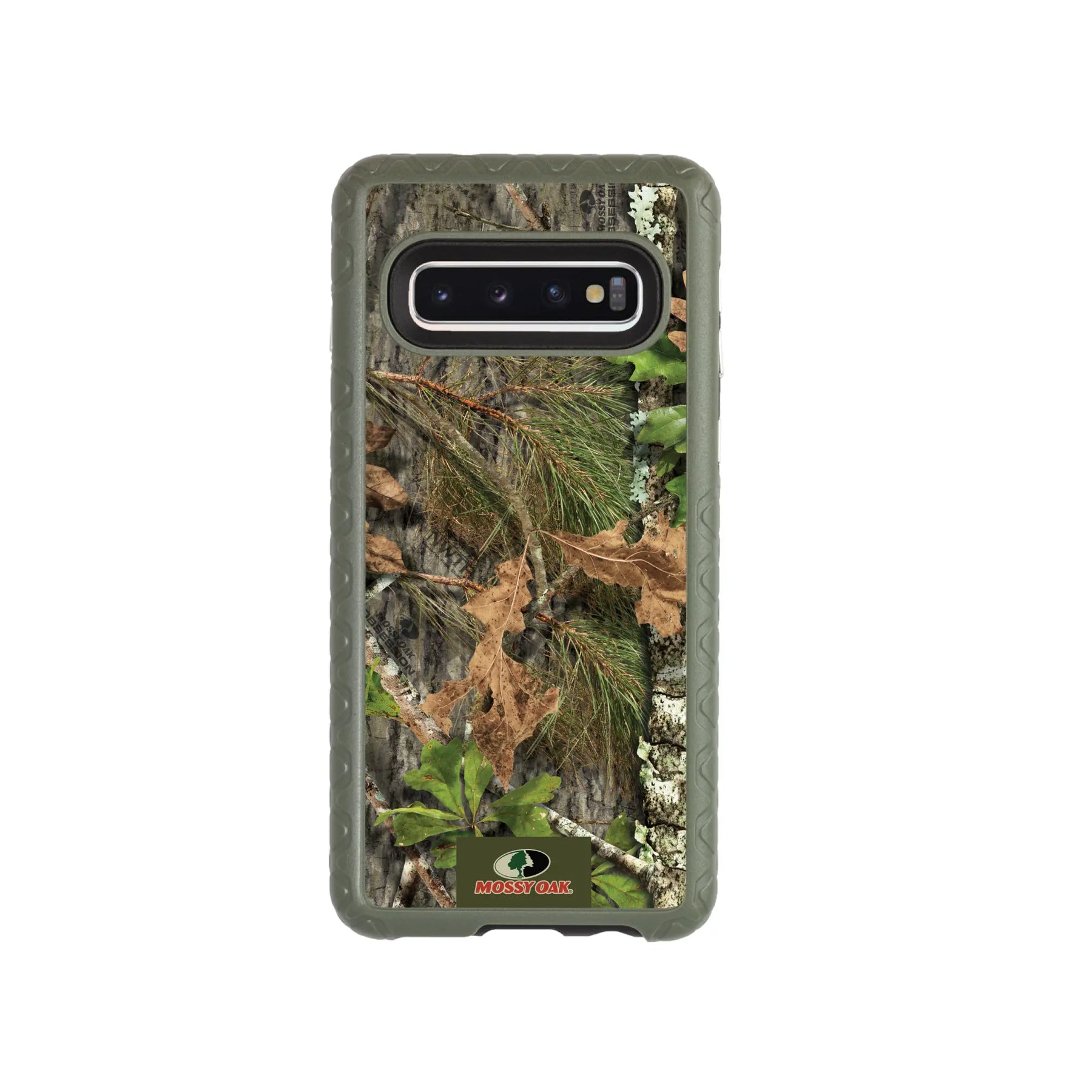 Mossy Oak | MagSafe Dual Layer Case for Samsung Galaxy S10 | Obsession | Fortitude Series - Custom Case - OliveDrabGreen - cellhelmet