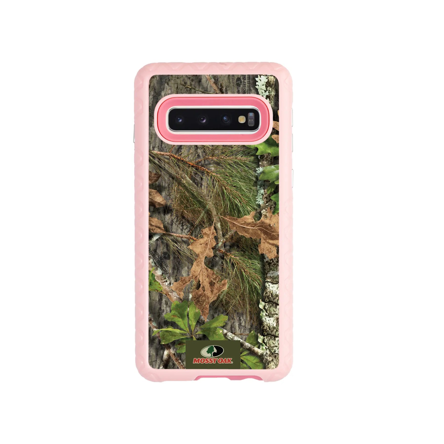 Mossy Oak | MagSafe Dual Layer Case for Samsung Galaxy S10 | Obsession | Fortitude Series - Custom Case - PinkMagnolia - cellhelmet