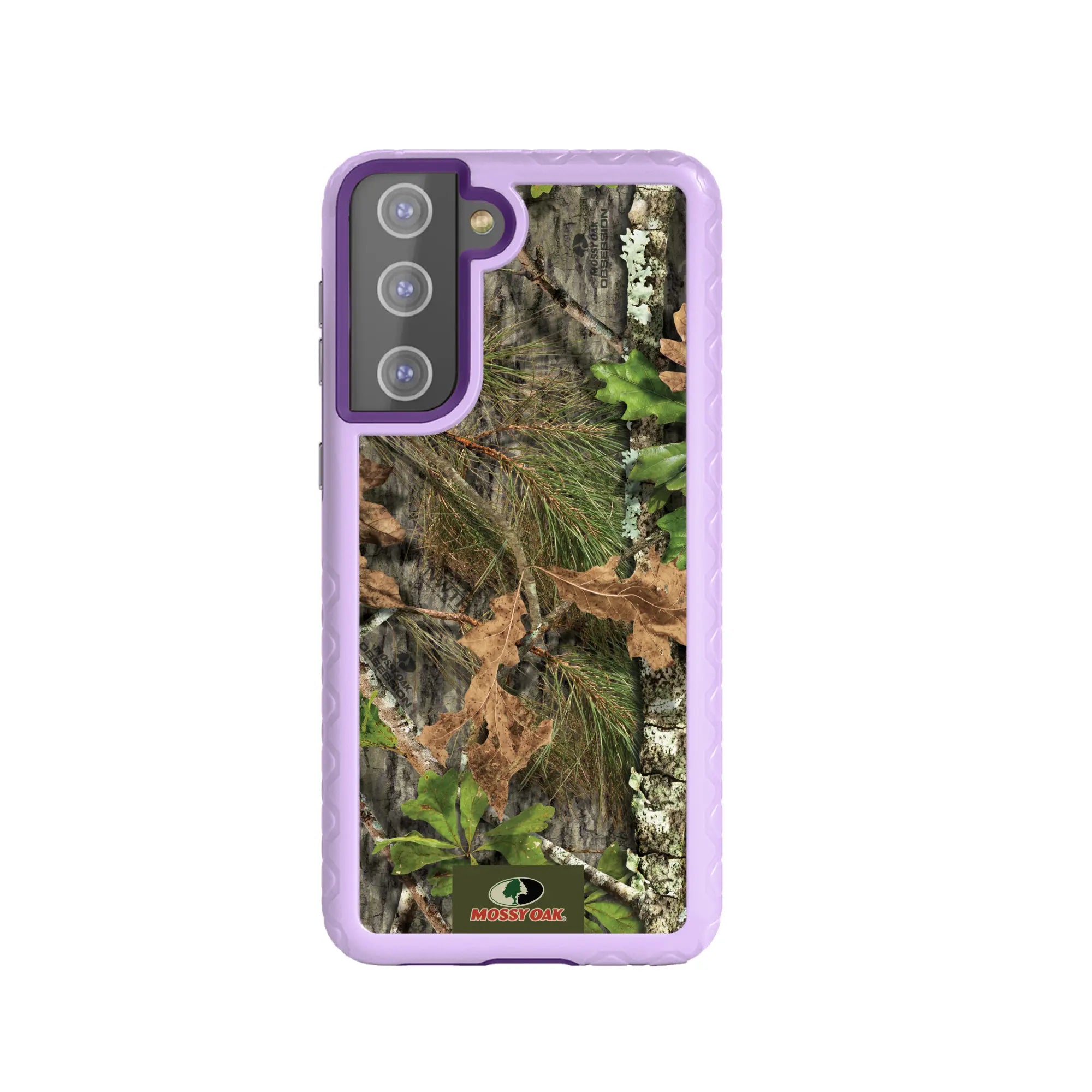 Mossy Oak | MagSafe Dual Layer Case for Samsung Galaxy S21 Plus 5G | Obsession | Fortitude Series - Custom Case - LilacBlossomPurple - cellhelmet