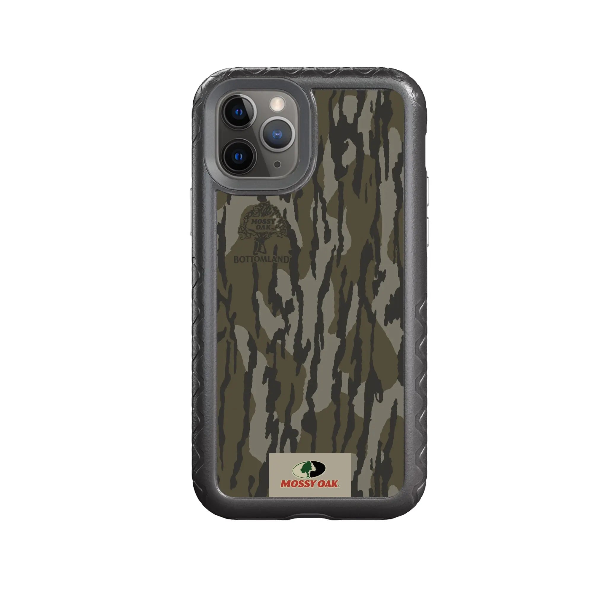 Mossy Oak Fortitude Series for Apple iPhone 11 Pro - Bottomland Orig - Custom Case - OnyxBlack - cellhelmet