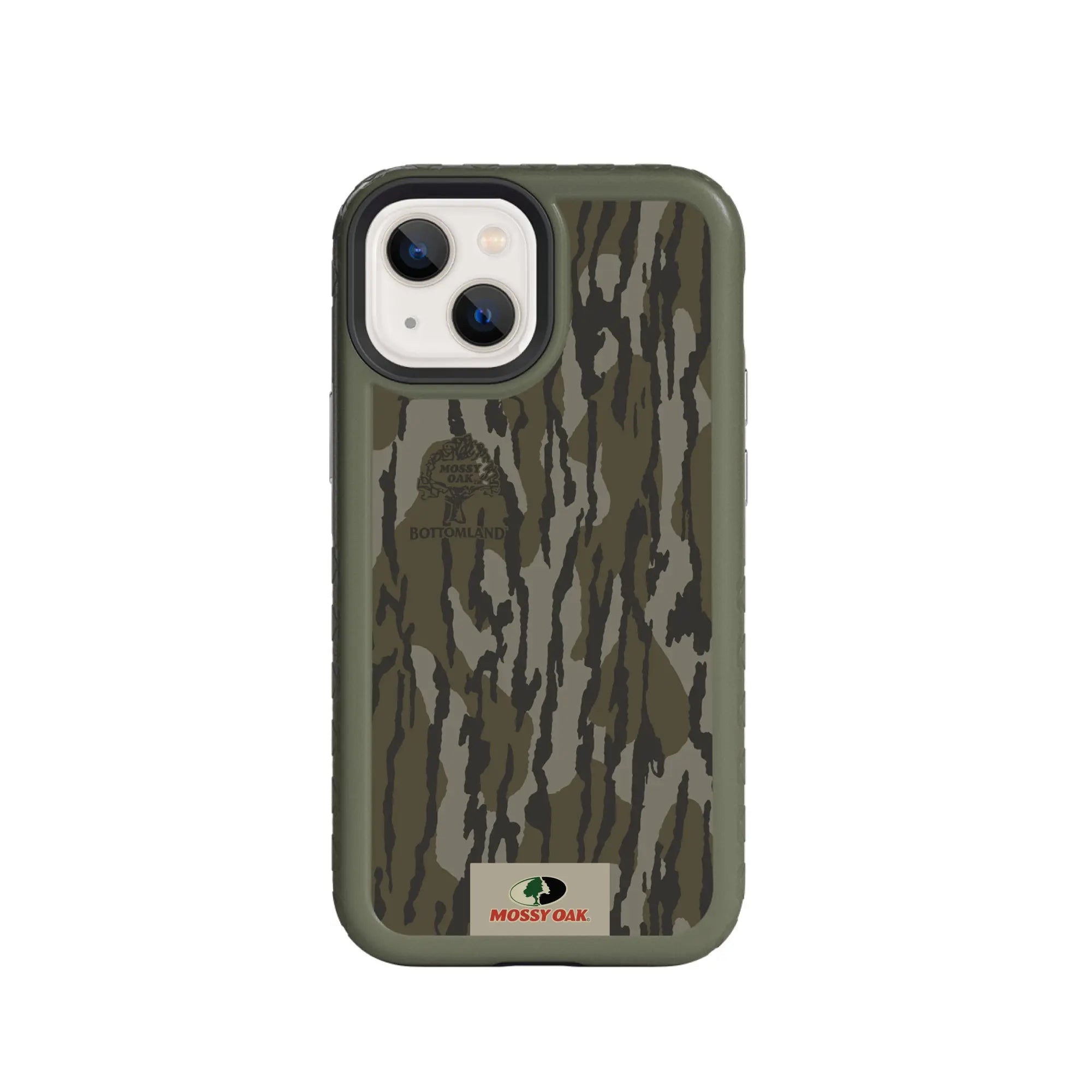 Mossy Oak Fortitude Series for Apple iPhone 13 MIni - Bottomland Orig - Custom Case - OliveDrabGreen - cellhelmet