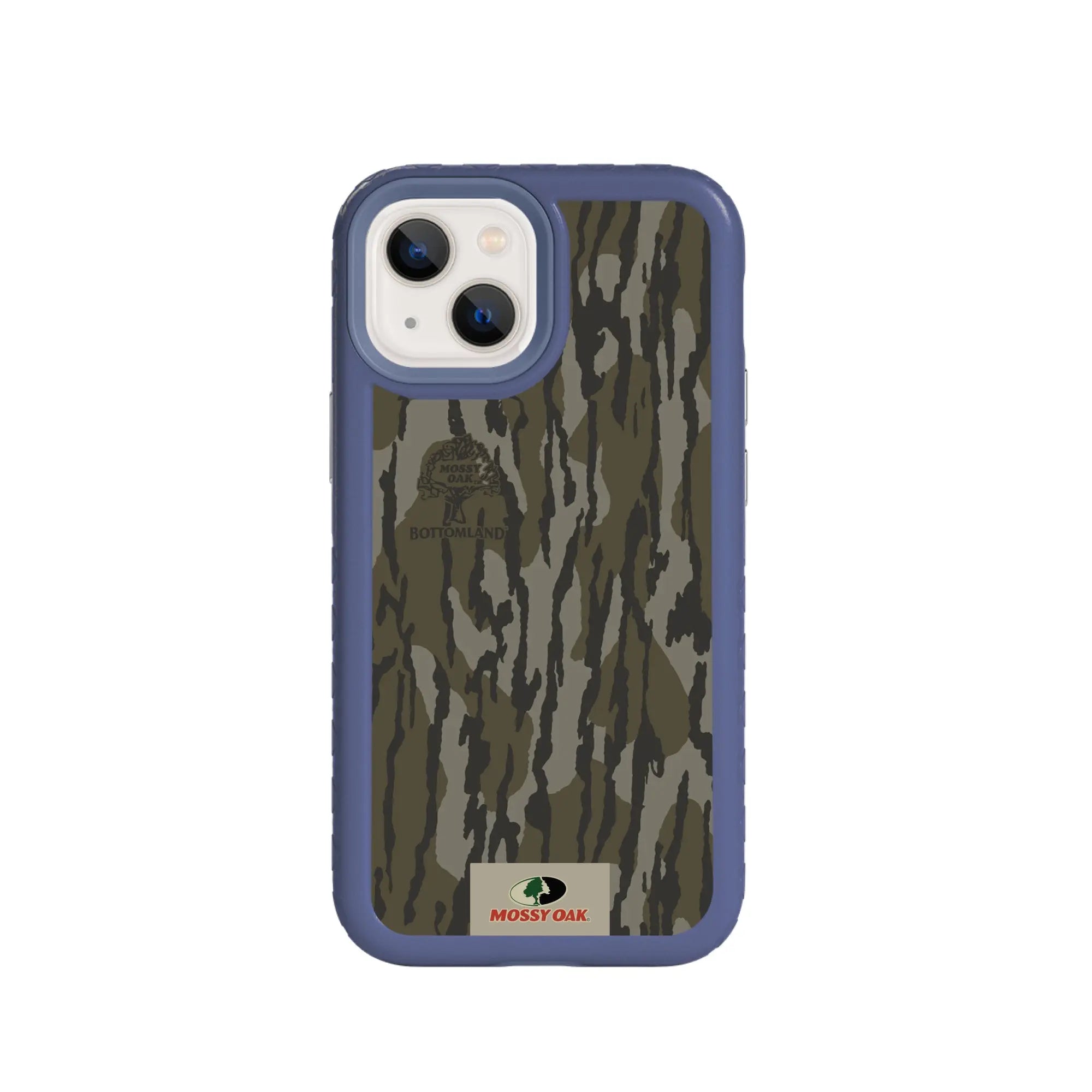 Mossy Oak Fortitude Series for Apple iPhone 13 MIni - Bottomland Orig - Custom Case - SlateBlue - cellhelmet