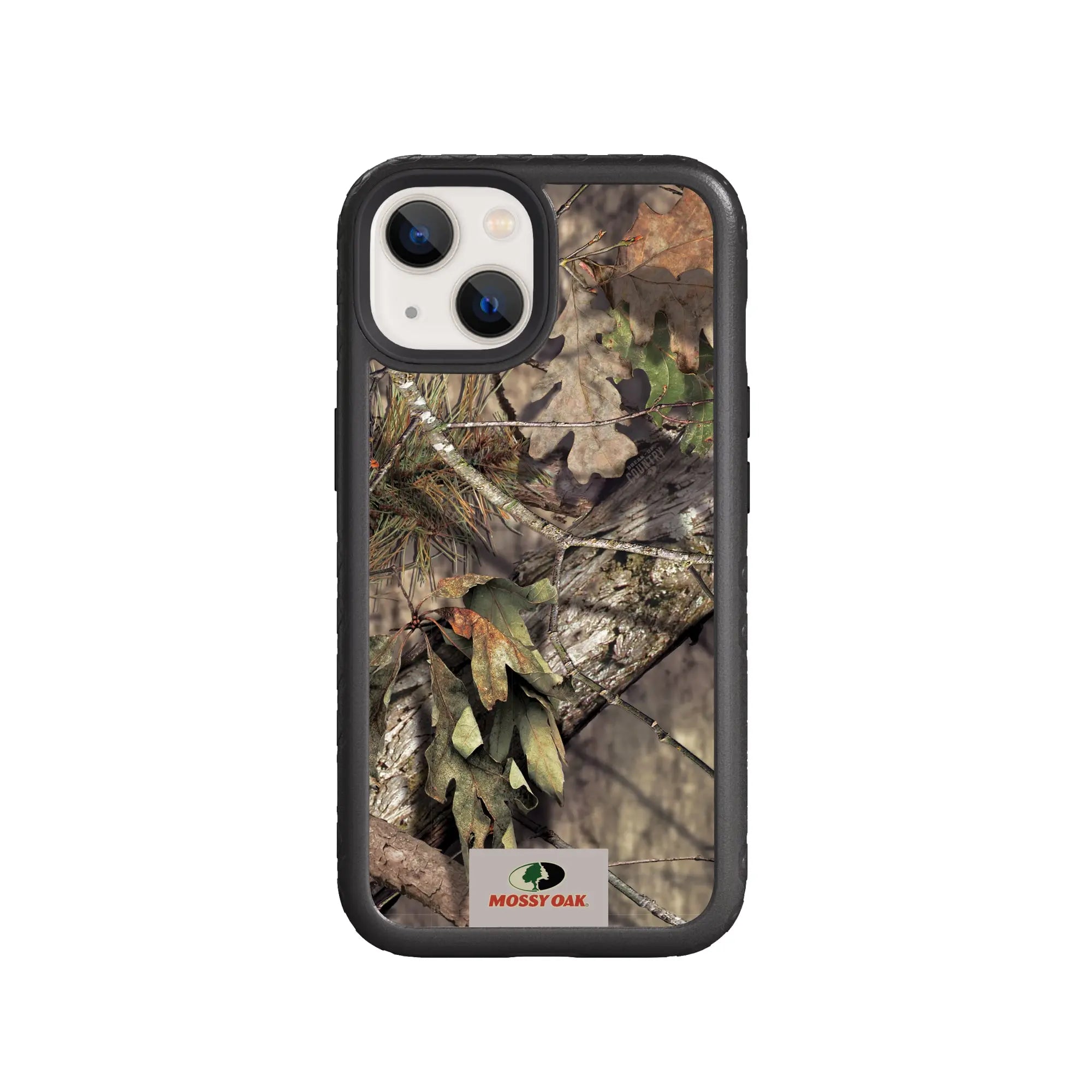 Mossy Oak Fortitude Series for Apple iPhone 14 - Breakup Country - Custom Case - OnyxBlack - cellhelmet