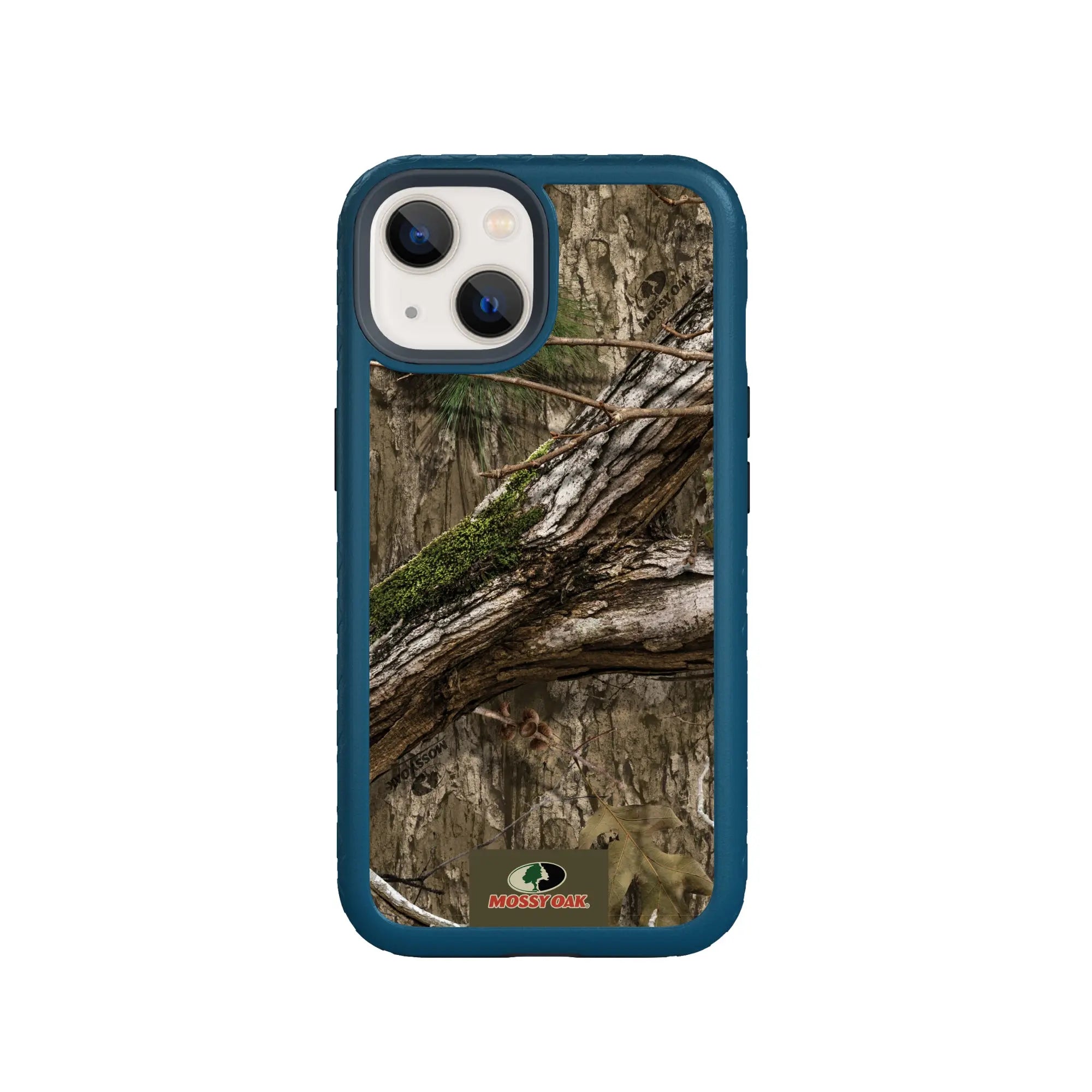 Mossy Oak Fortitude Series for Apple iPhone 14 - Country DNA - Custom Case - DeepSeaBlue - cellhelmet