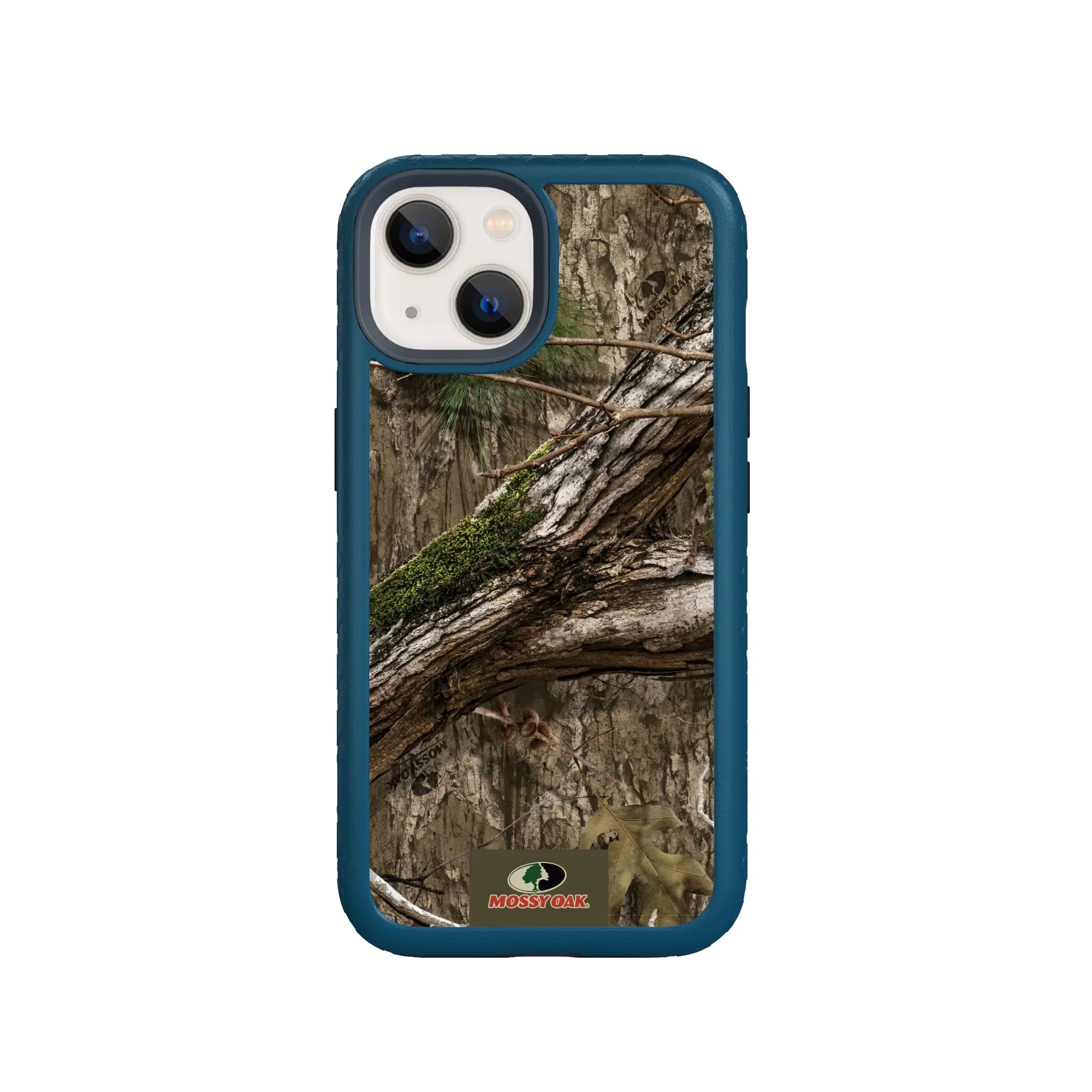 Mossy Oak Fortitude Series for Apple iPhone 14 Plus - Country DNA - Custom Case - DeepSeaBlue - cellhelmet