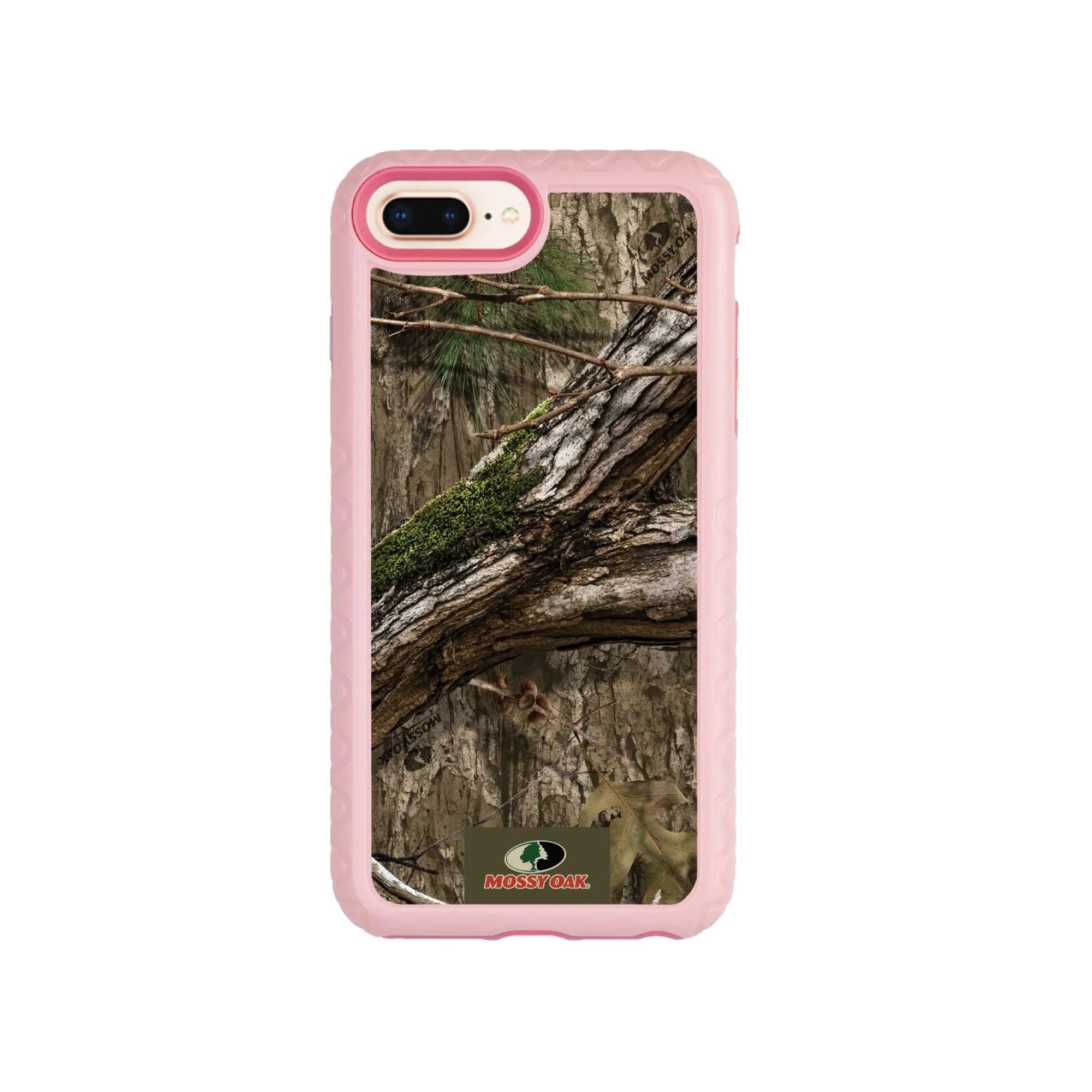 Mossy Oak Fortitude Series for Apple iPhone 6/7/8 Plus - Country DNA - Custom Case - PinkMagnolia - cellhelmet